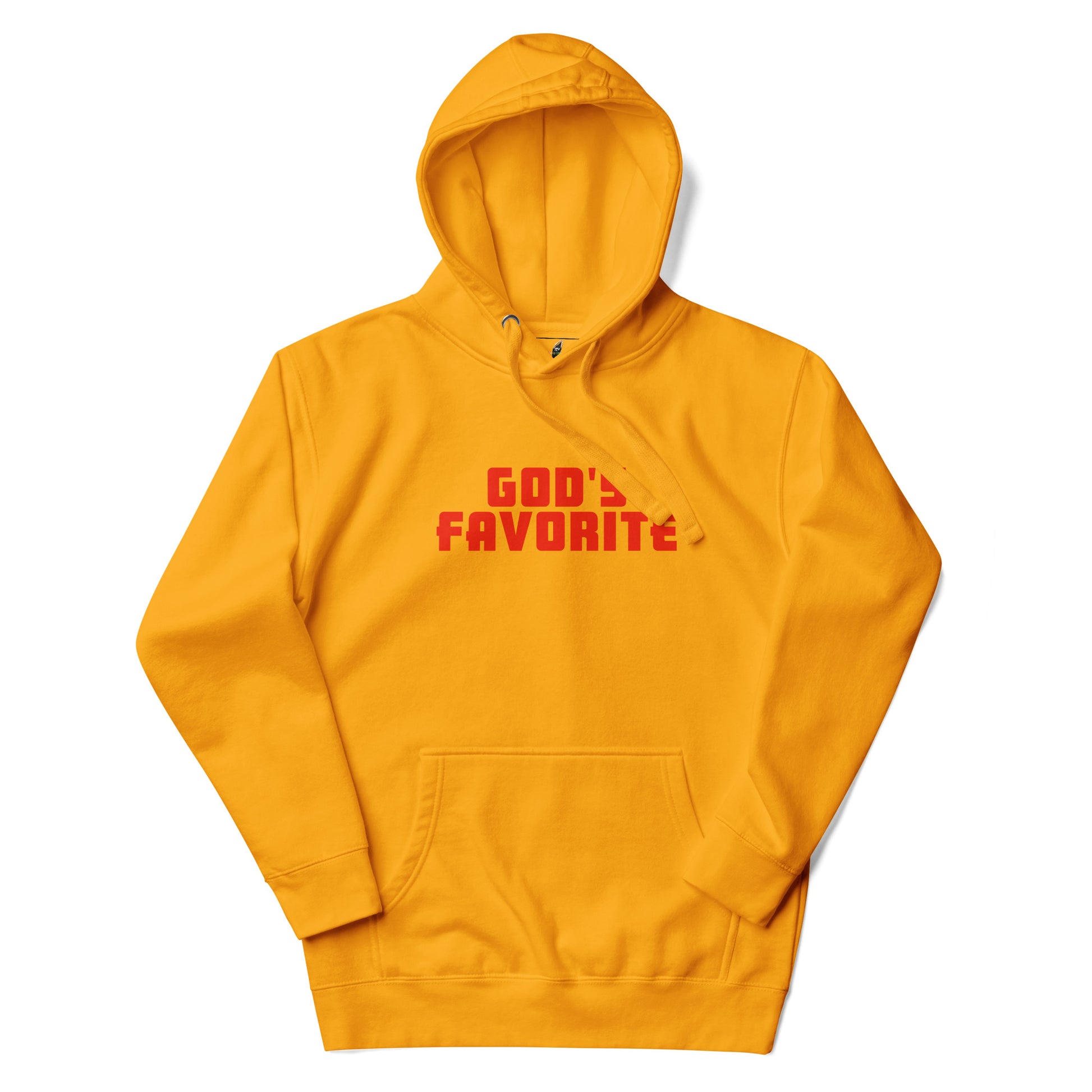 God's Favorite Unisex Hoodie - Team Gold