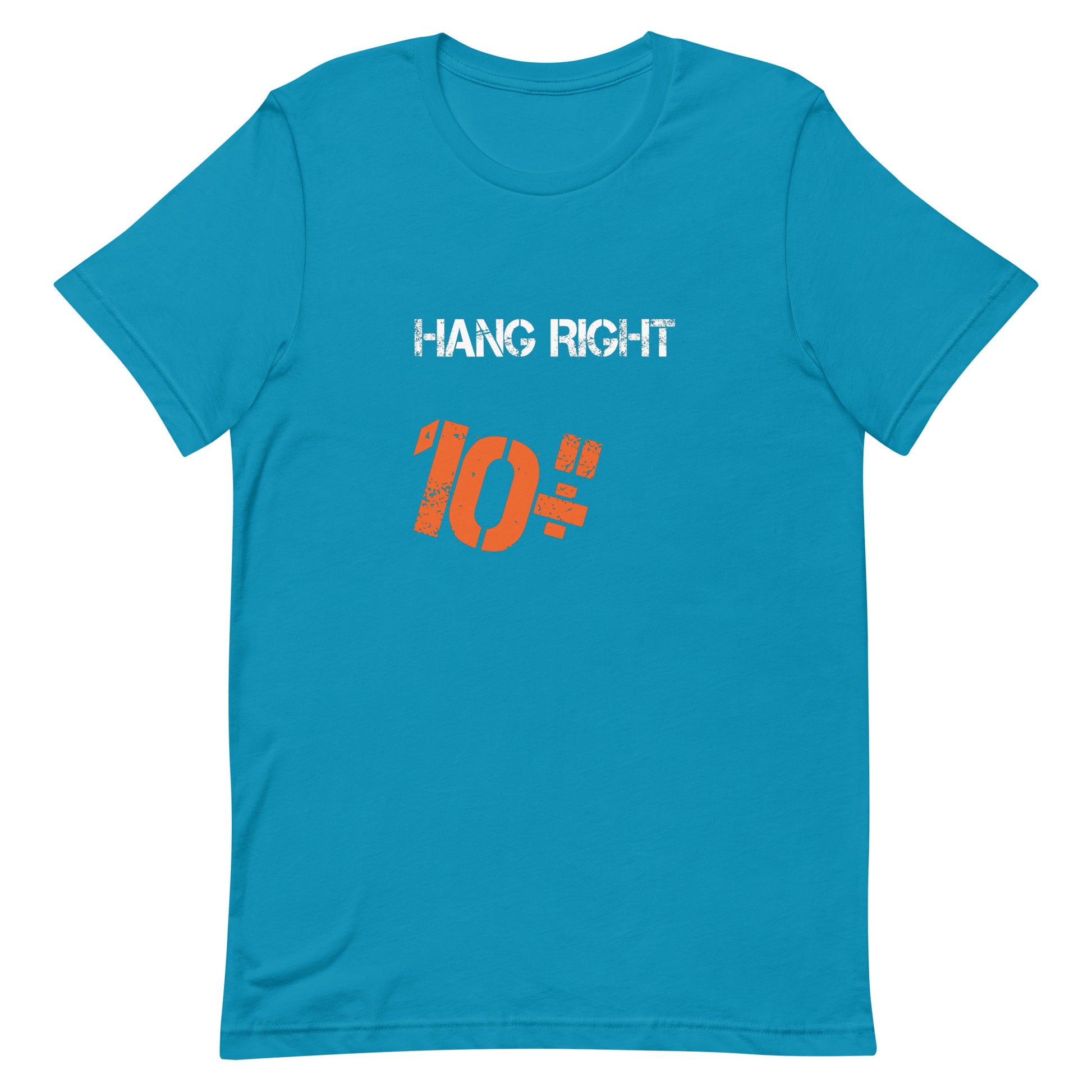Hang Right 10 T-Shirt - Aqua
