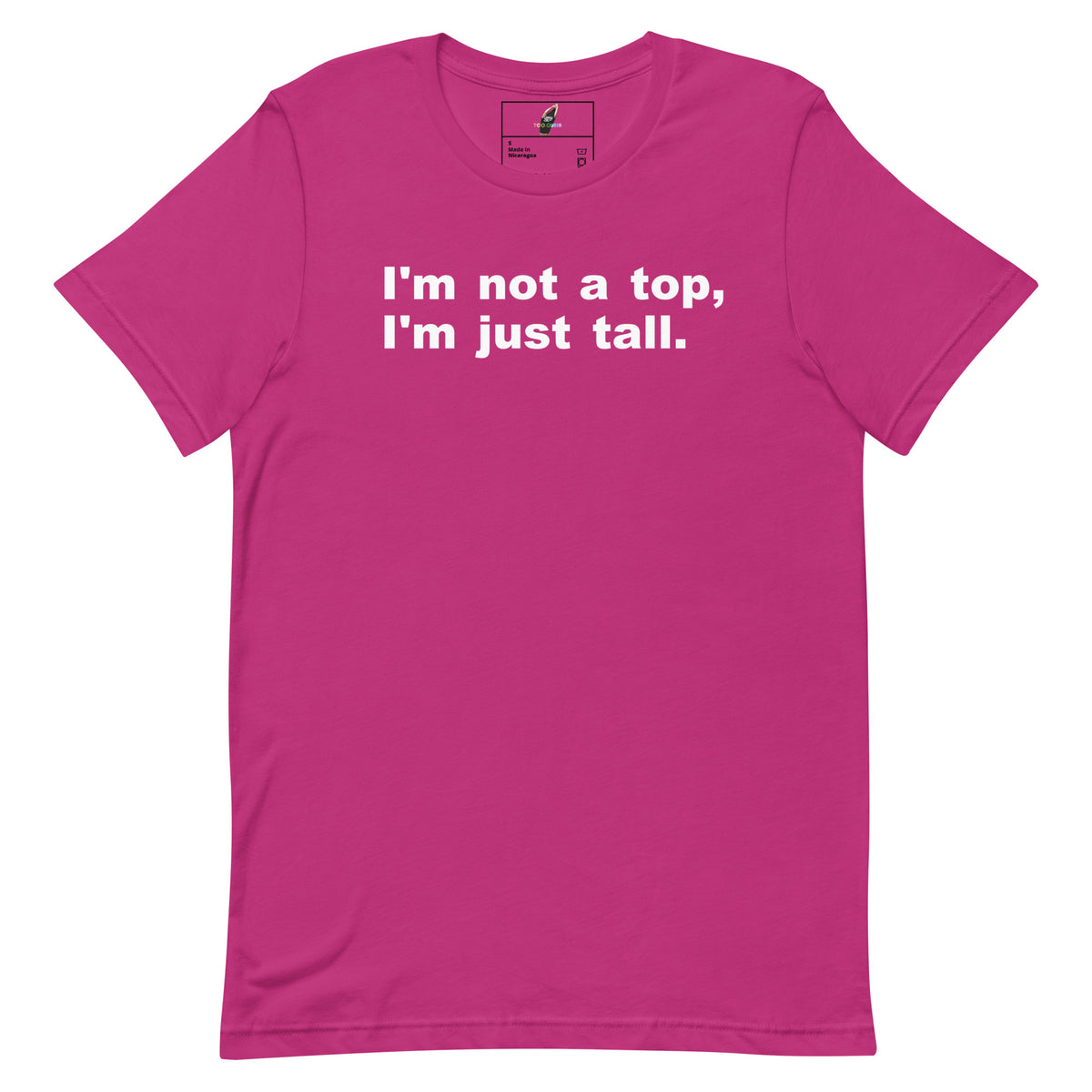 Red t-shirt with 'Basketball' printed in white on a white background