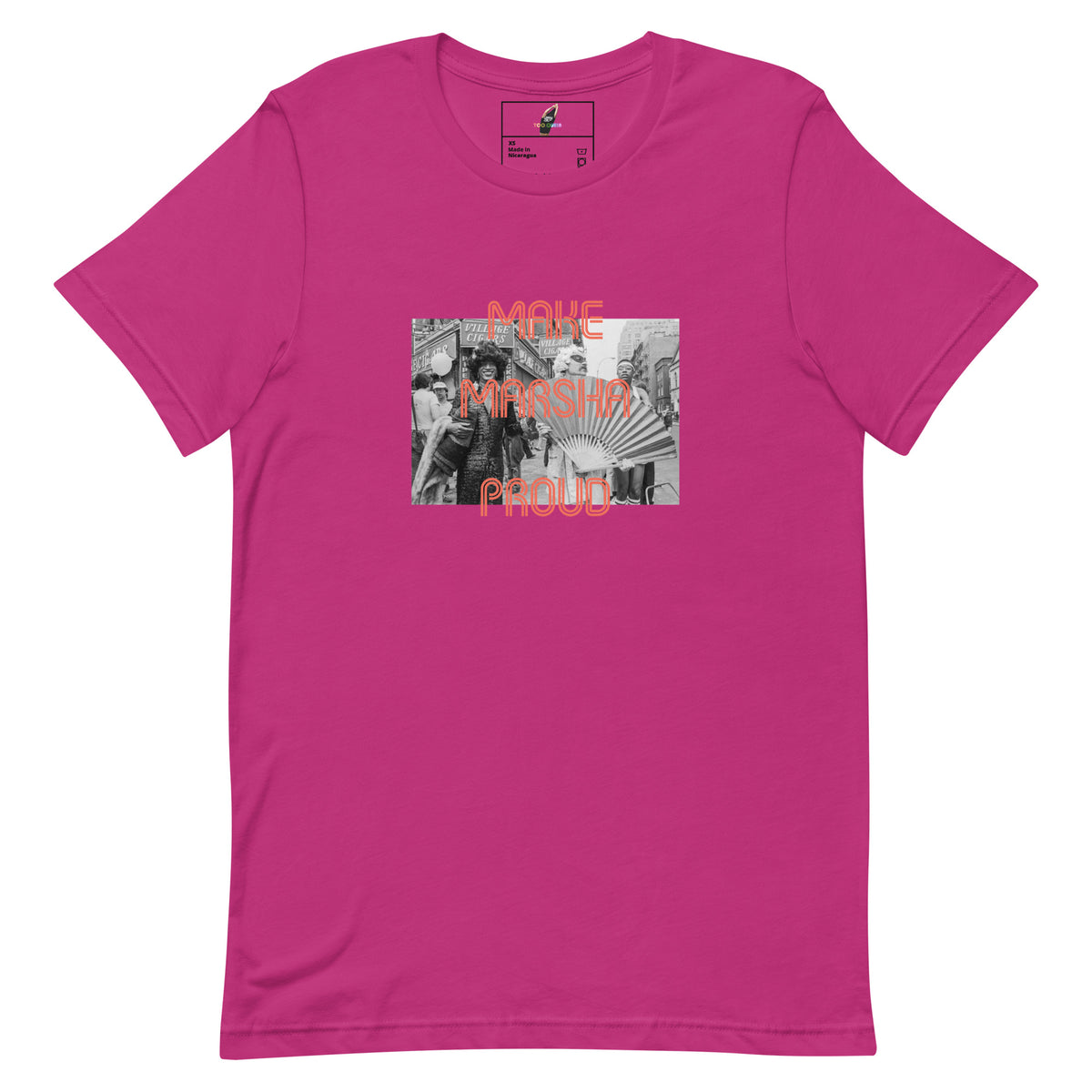 Make Marsha Proud Unisex t-shirt