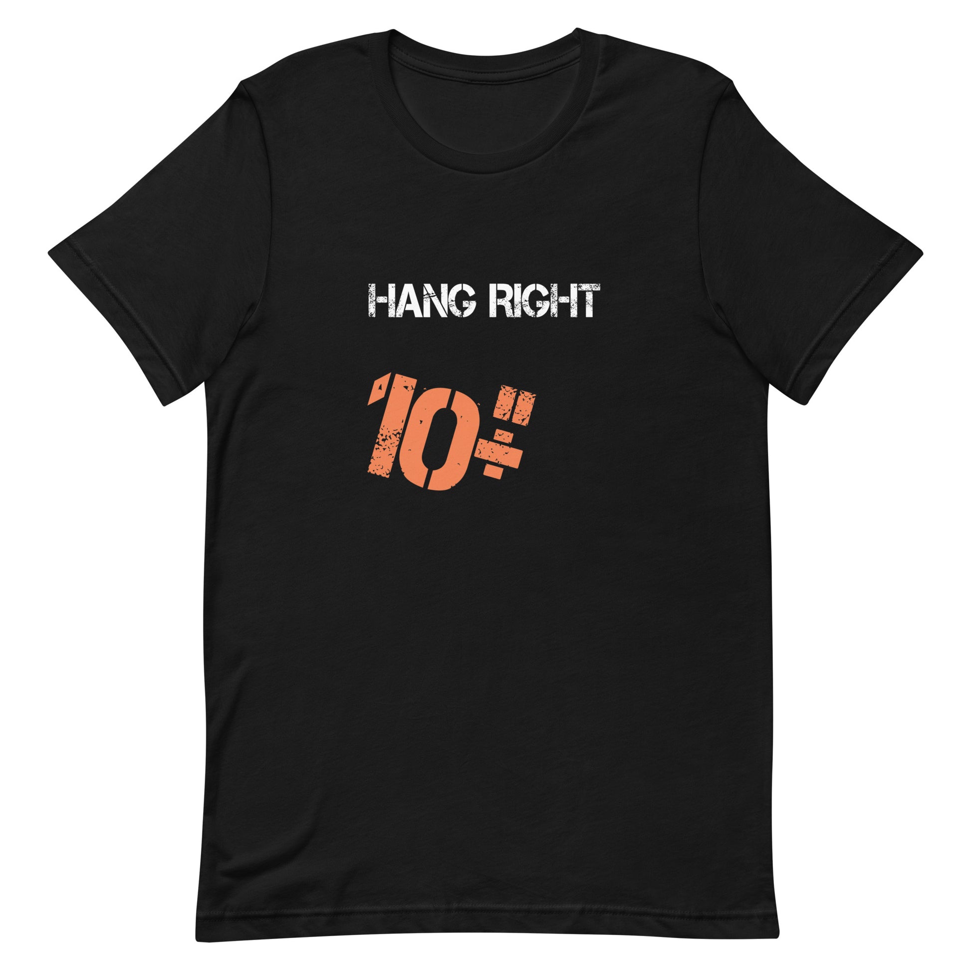 Hang Right 10 T-Shirt - Black