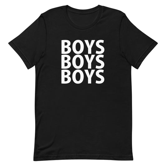 Boys Boys Boys T-Shirt - Black