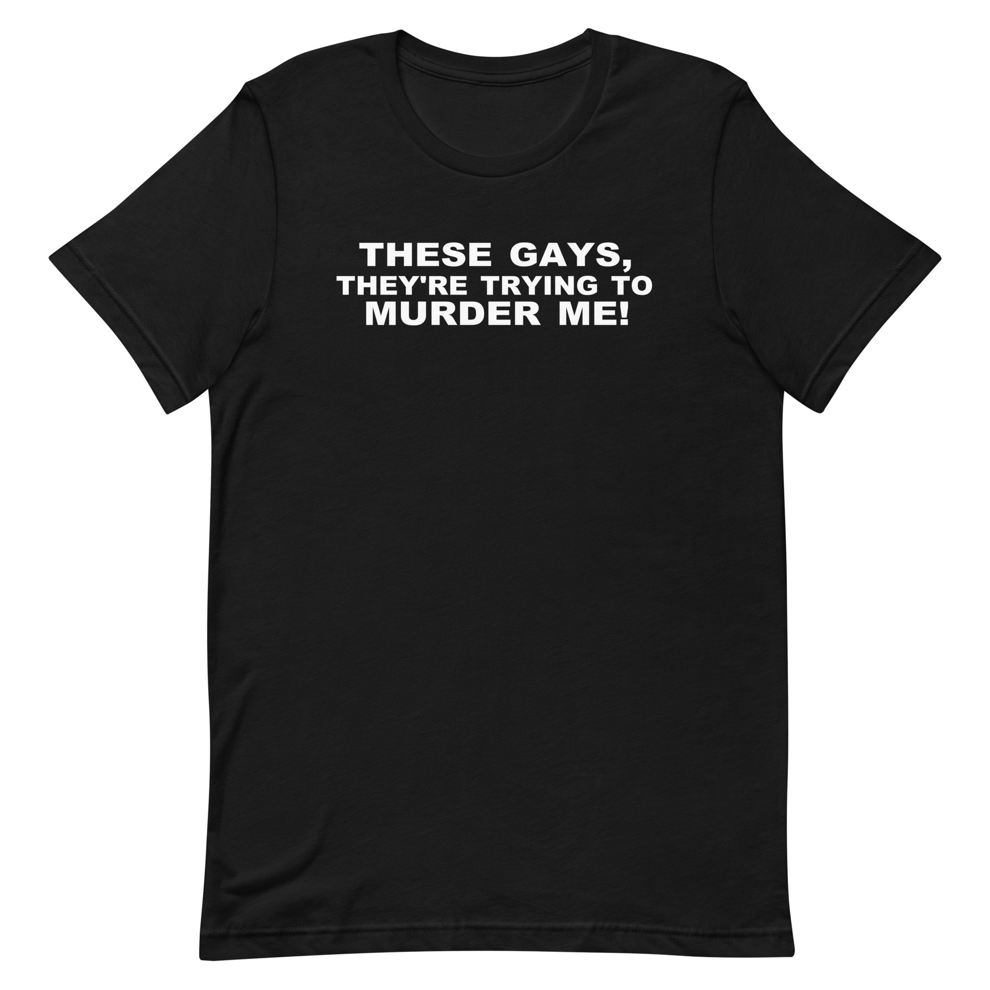 These Gays T Shirt - Black