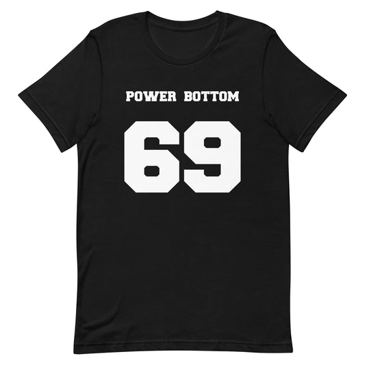 Power Bottom 69 T Shirt - Black