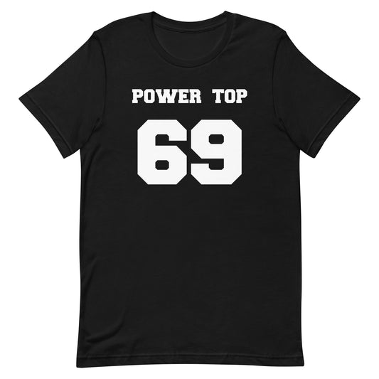 Power Top 69 T Shirt - Black