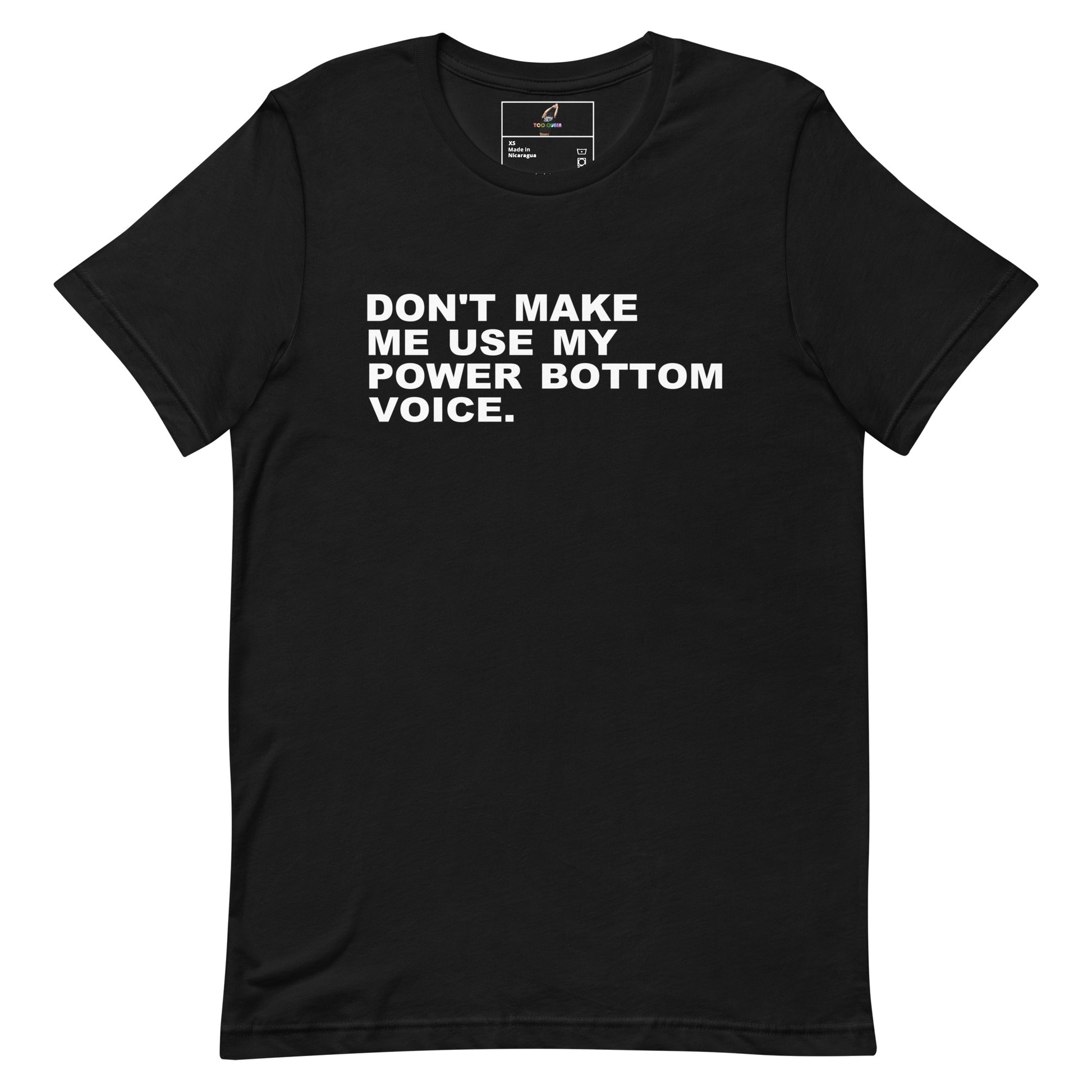 Black t-shirt with 'Rockford Lightning Professional Basketball' logo on a white background