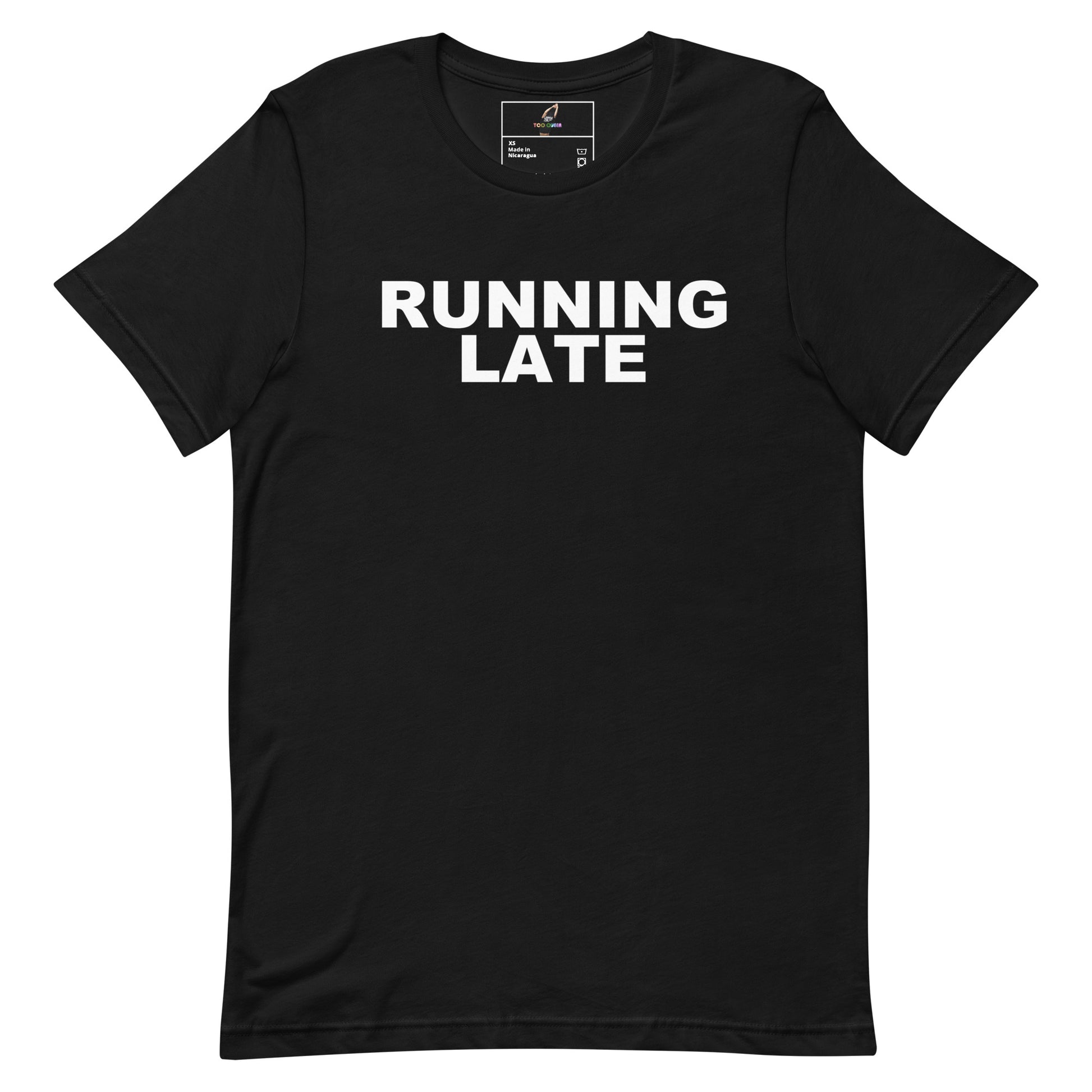 Gray t-shirt with 'I PISS EXCELLENCE' text on a white background