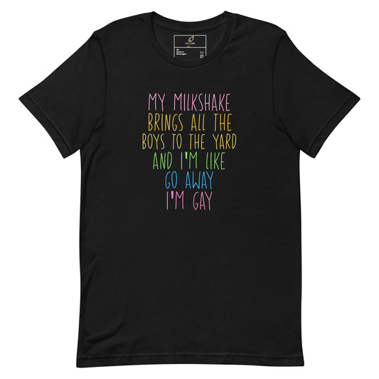 Purple t-shirt with 'I Came to Flirt.' text on a white background
