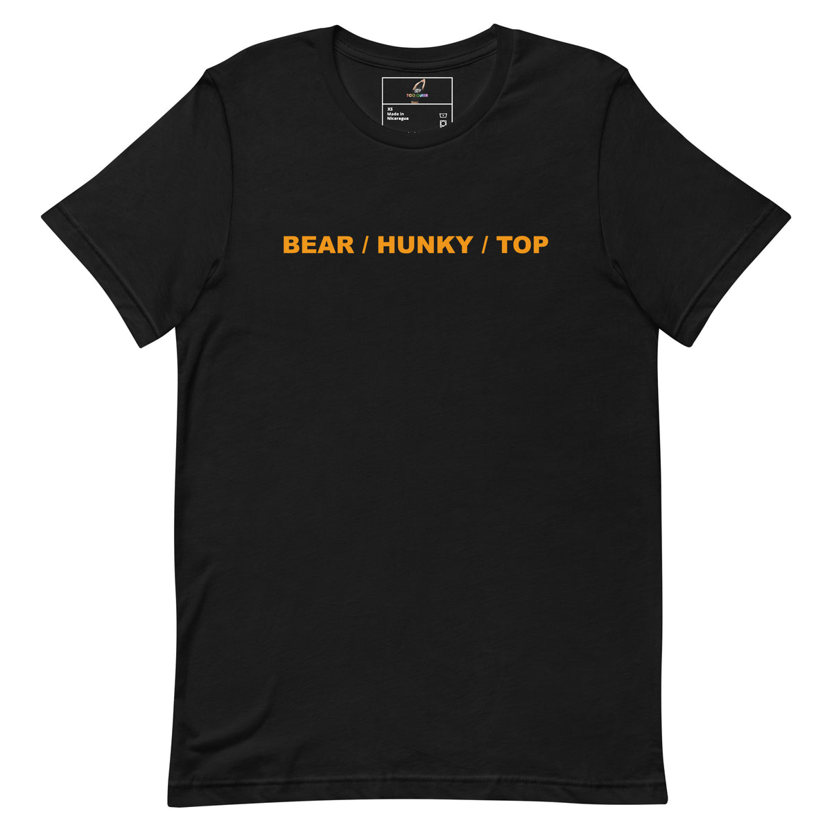 Bear / Hunky / Top Unisex t-shirt - Black