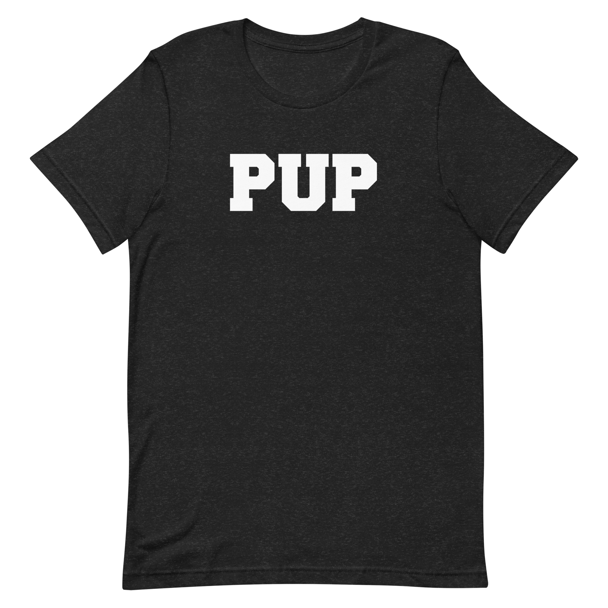 Pup T-Shirt - Heather Black