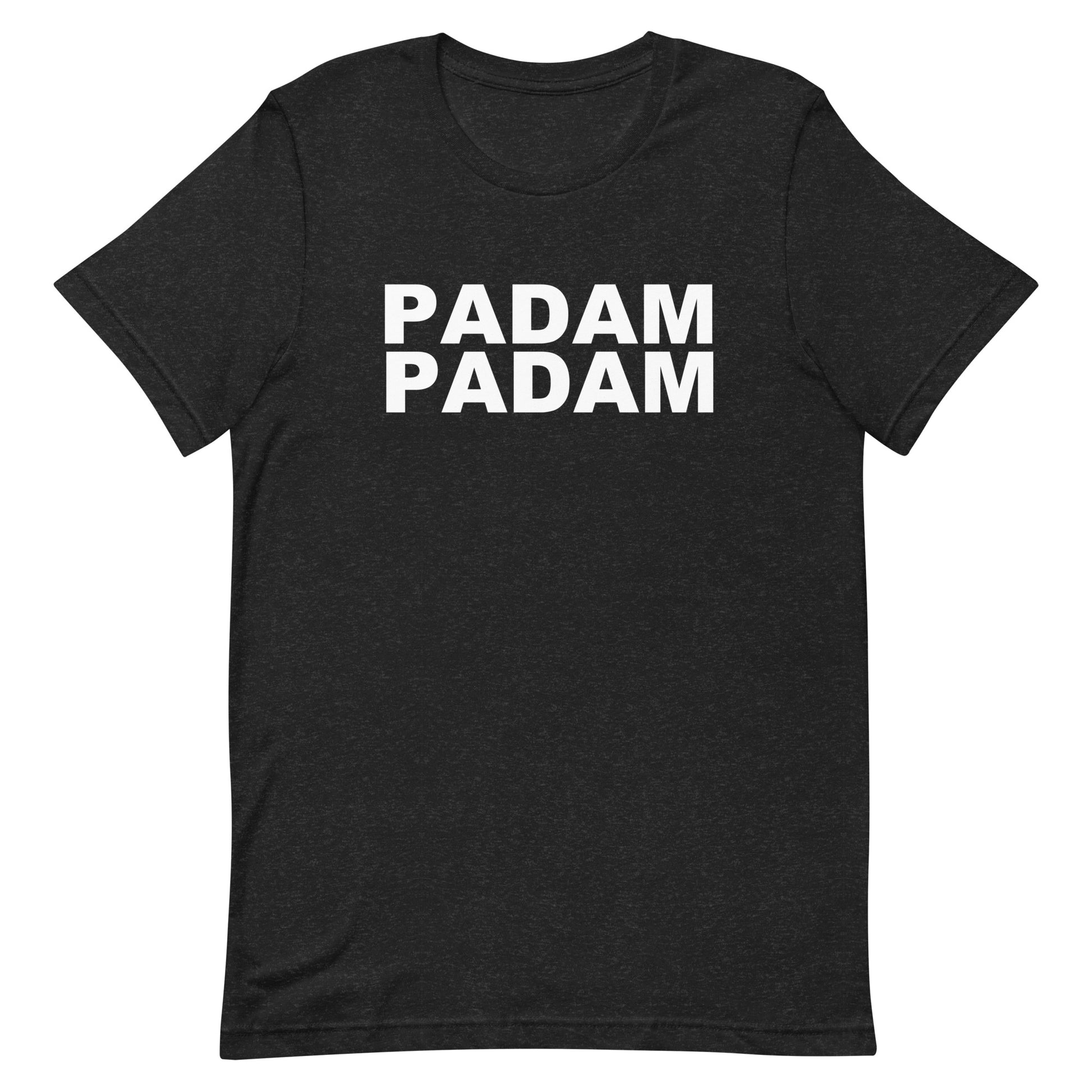 Padam Padam T Shirt - Black Heather