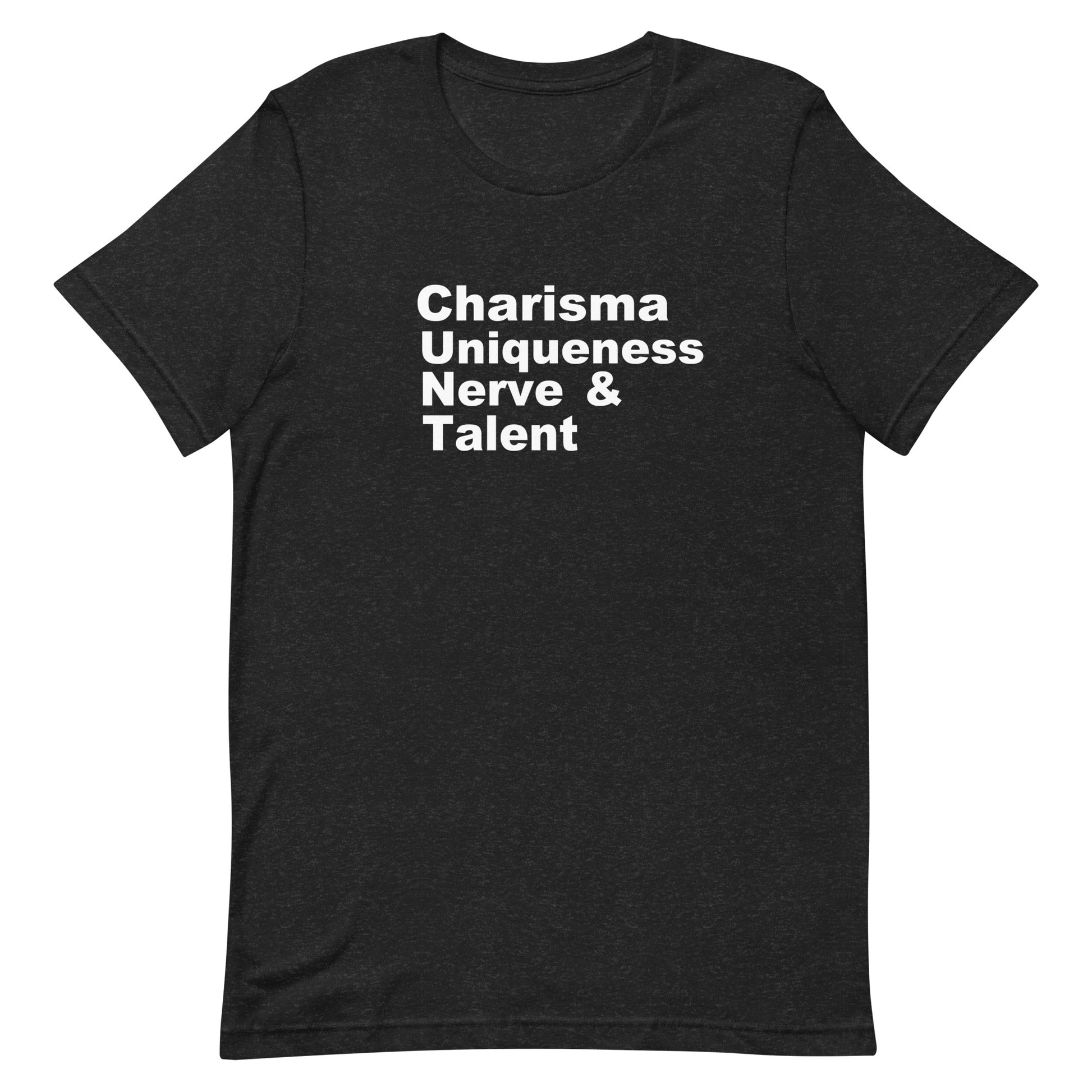 C.U.N.T. T Shirt - Black Heather