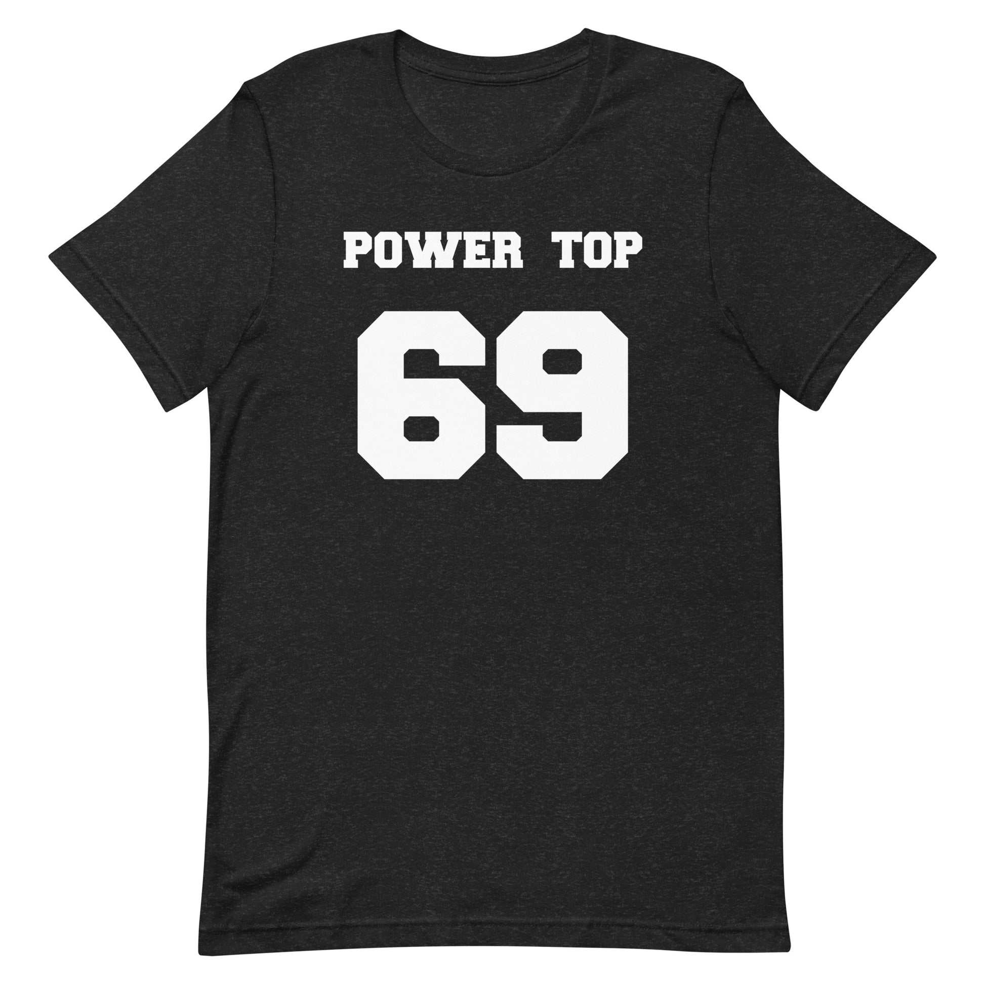 Power Top 69 T Shirt - Black Heather