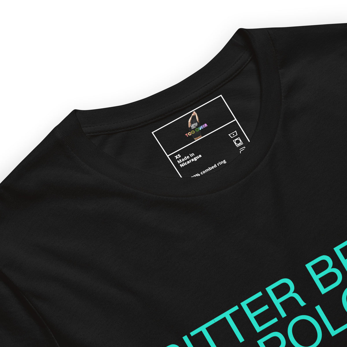 BITTER BREW NO APOLOGIES Unisex t-shirt