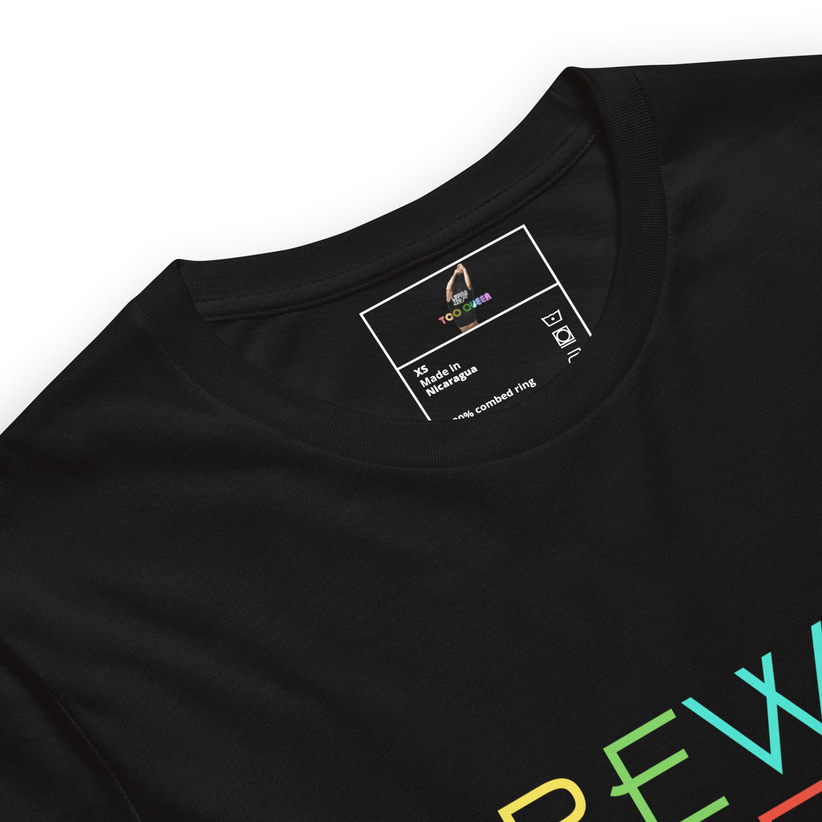 Brewed Queer Served Proud Unisex t-shirt