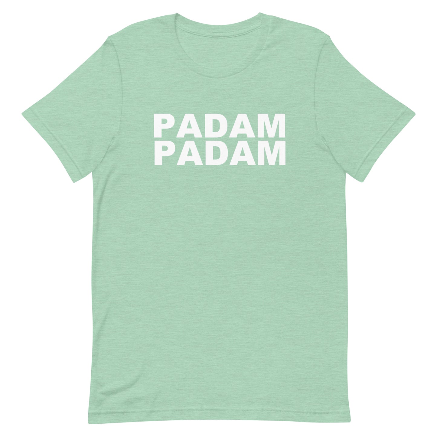 Padam Padam T Shirt - Heather Prism Mint