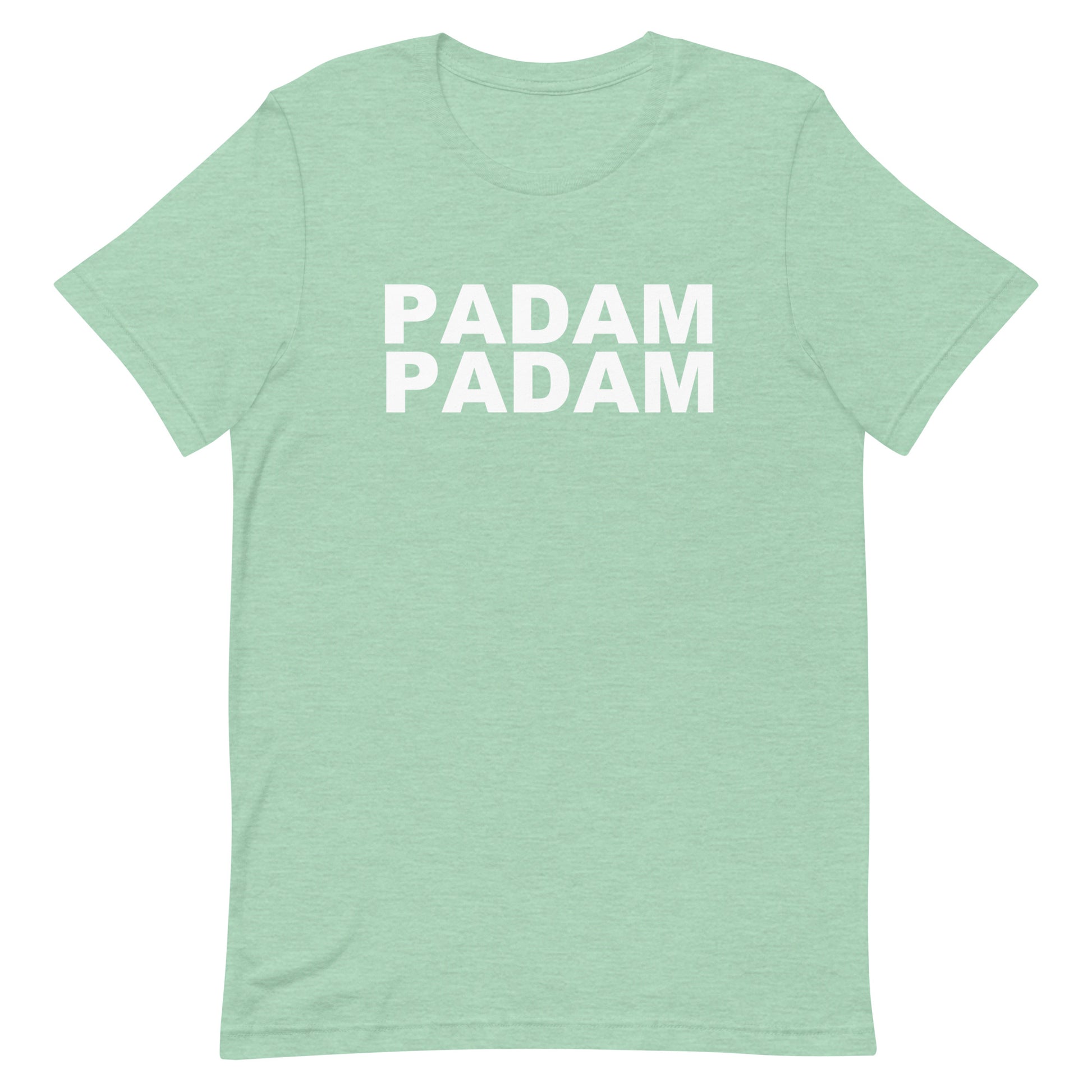Padam Padam T Shirt - Heather Prism Mint