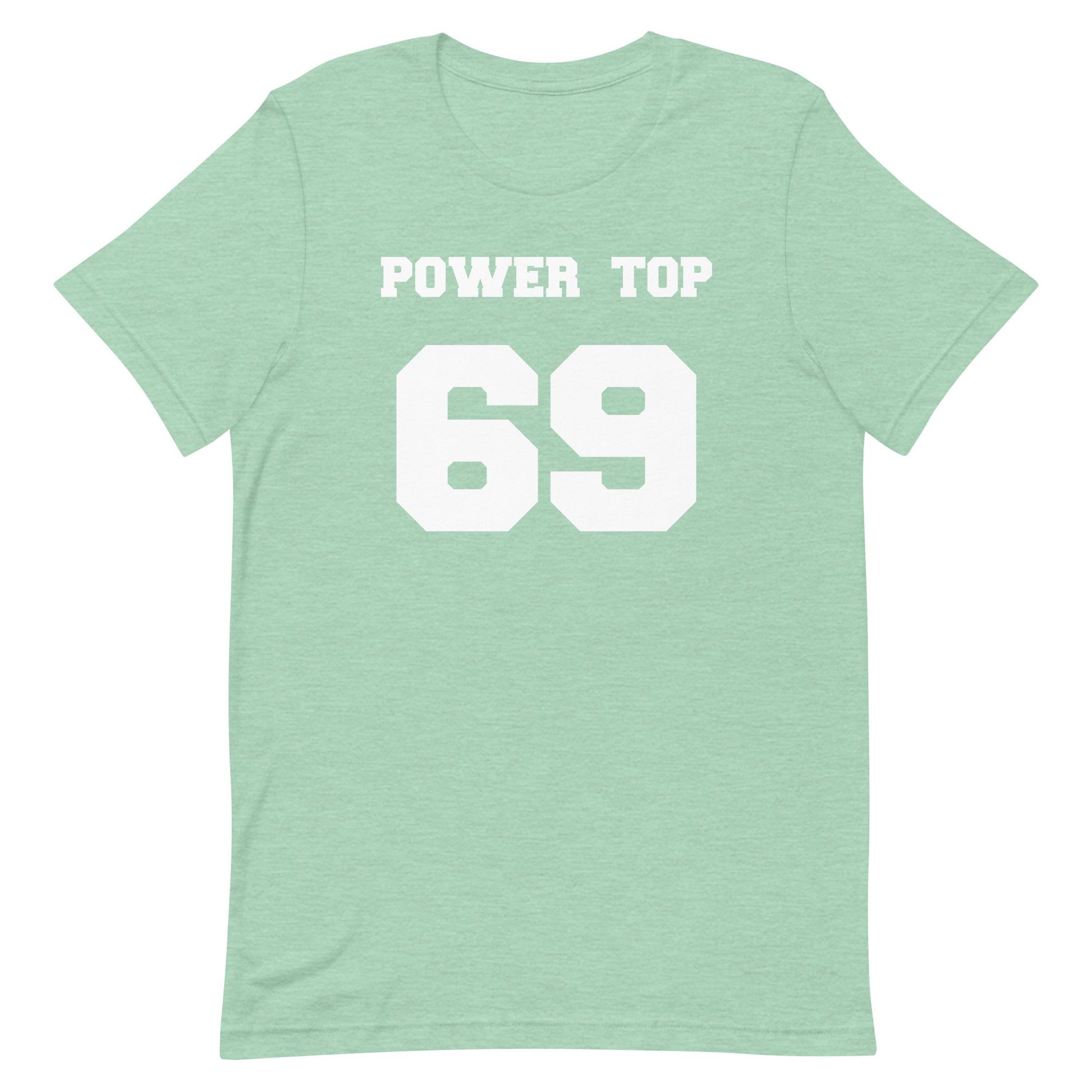 Power Top 69 T Shirt - Heather Prism Mint