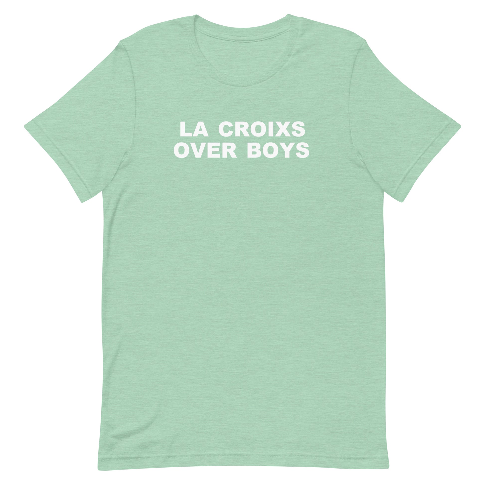 La Croixs Over Boys T Shirt - Heather Prism Mint