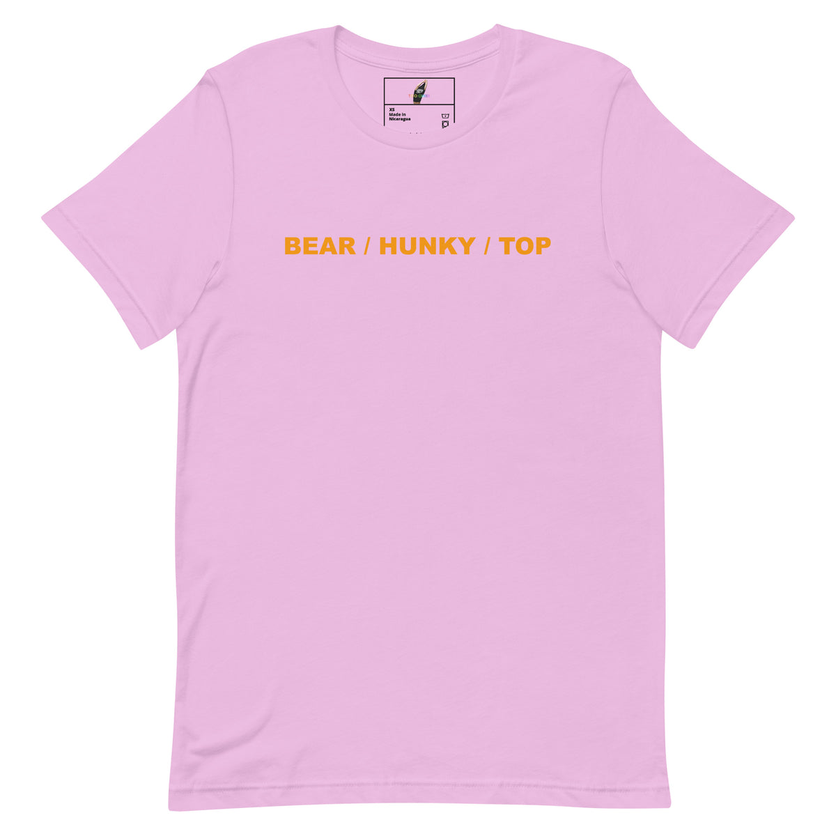 Bear / Hunky / Top Unisex t-shirt - Lilac
