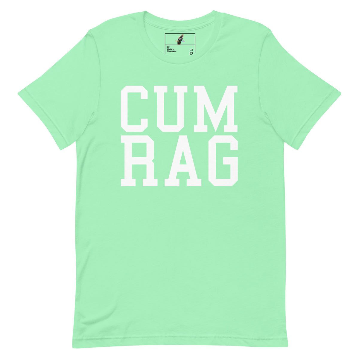 Cum Rag T Shirt - Mint