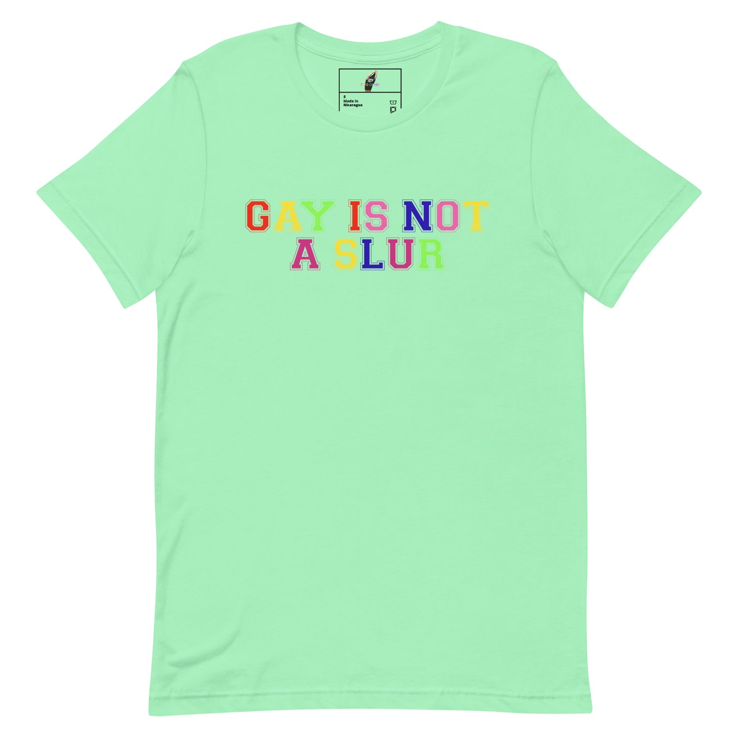 Gay Is Not A Slur Unisex T-Shirt