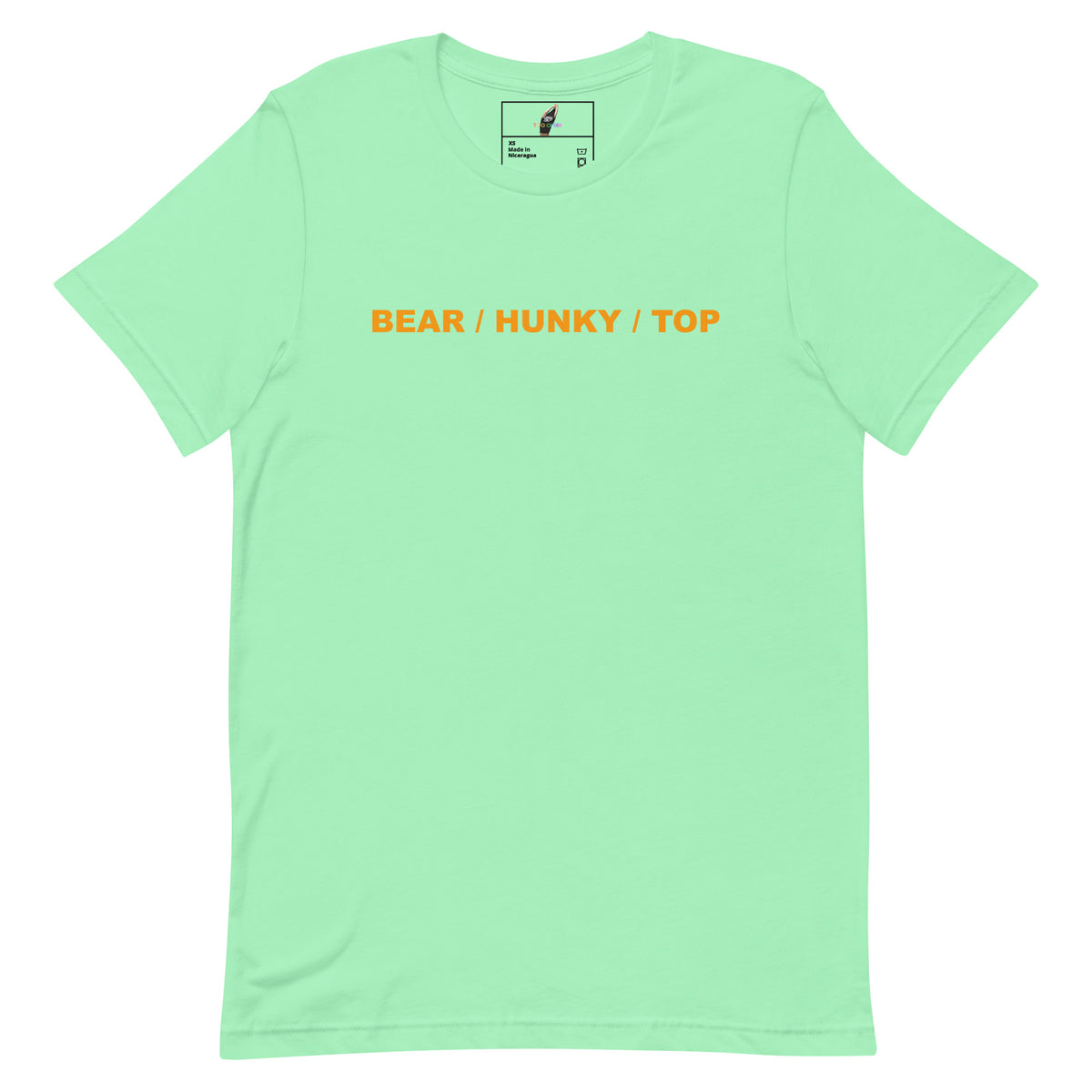 Bear / Hunky / Top Unisex t-shirt - Mint