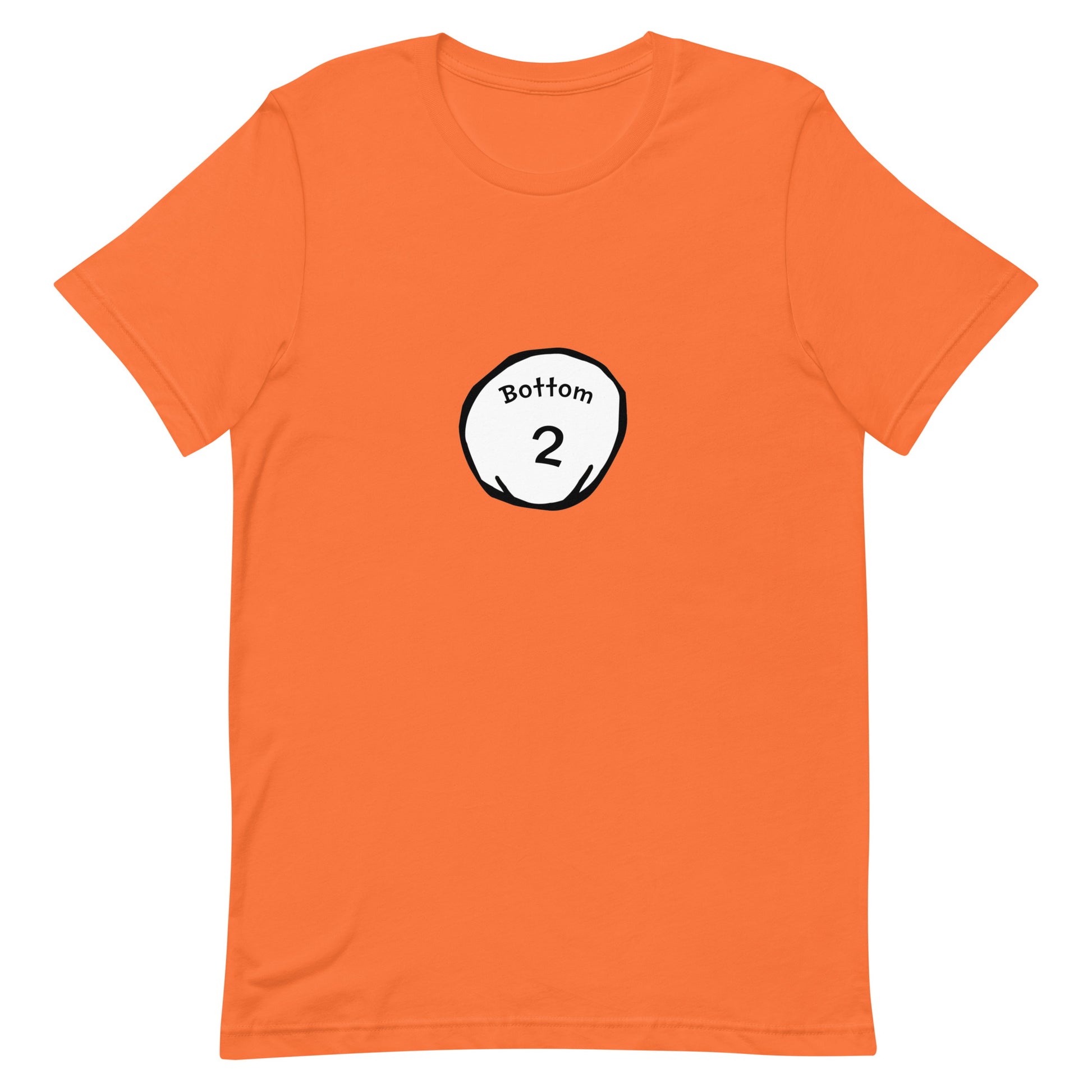 Bottom 2 T Shirt - Orange