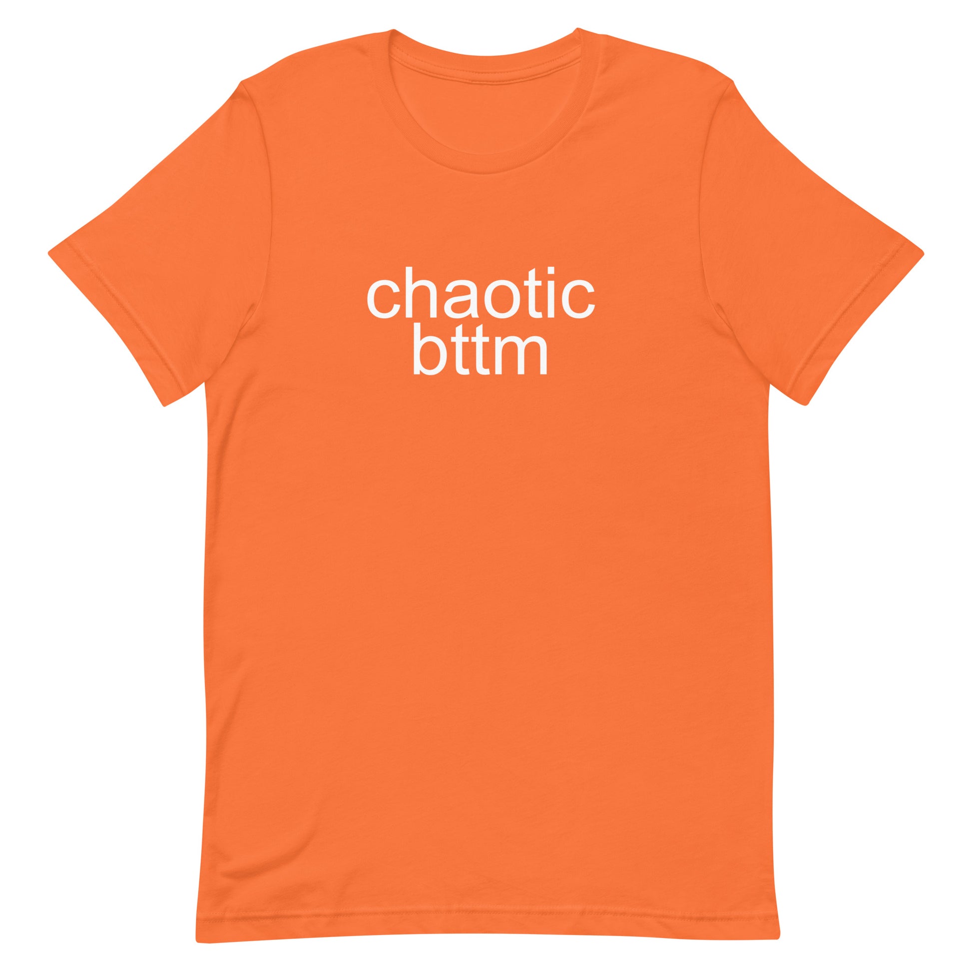 Chaotic Bttm T Shirt - Orange