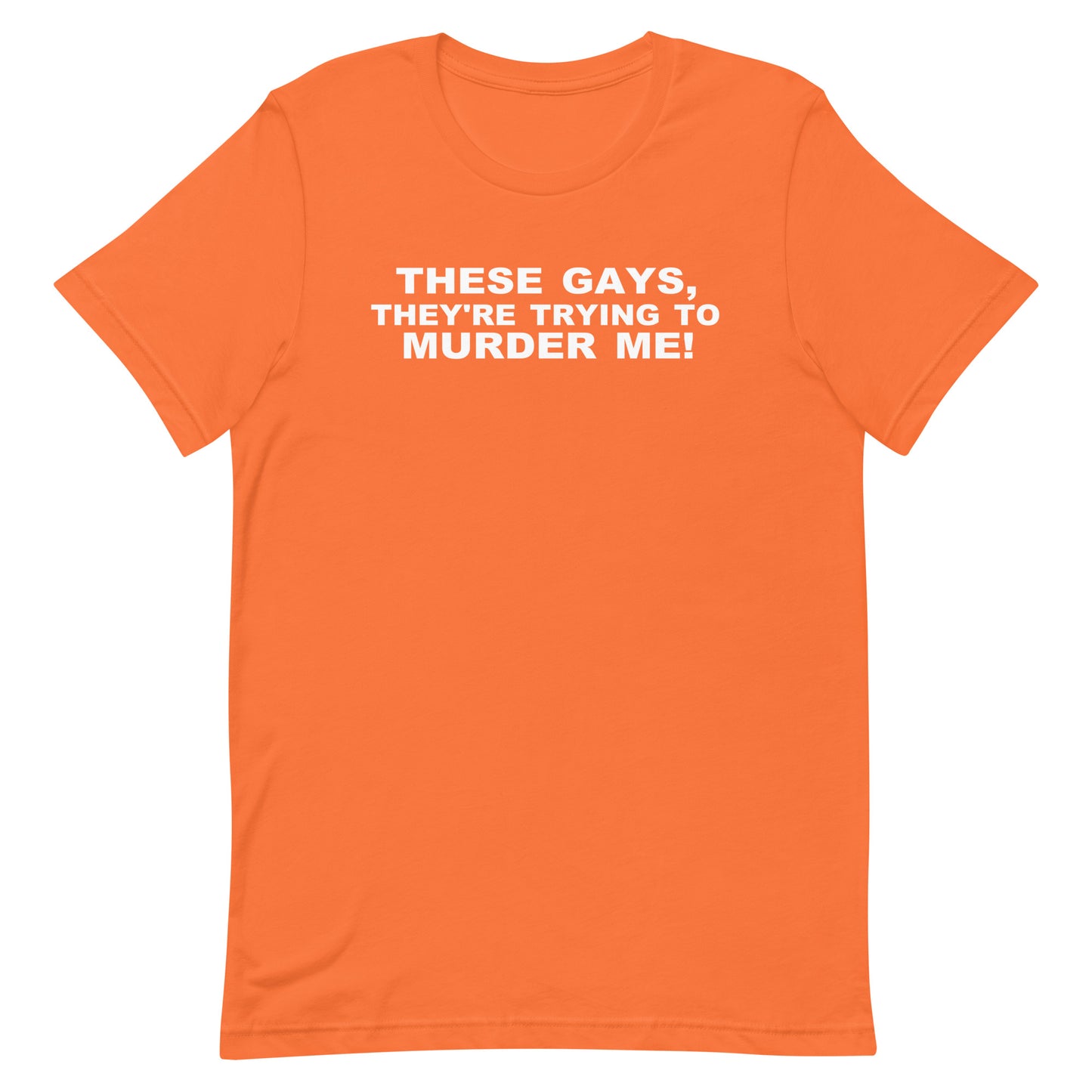 These Gays T Shirt - Orange