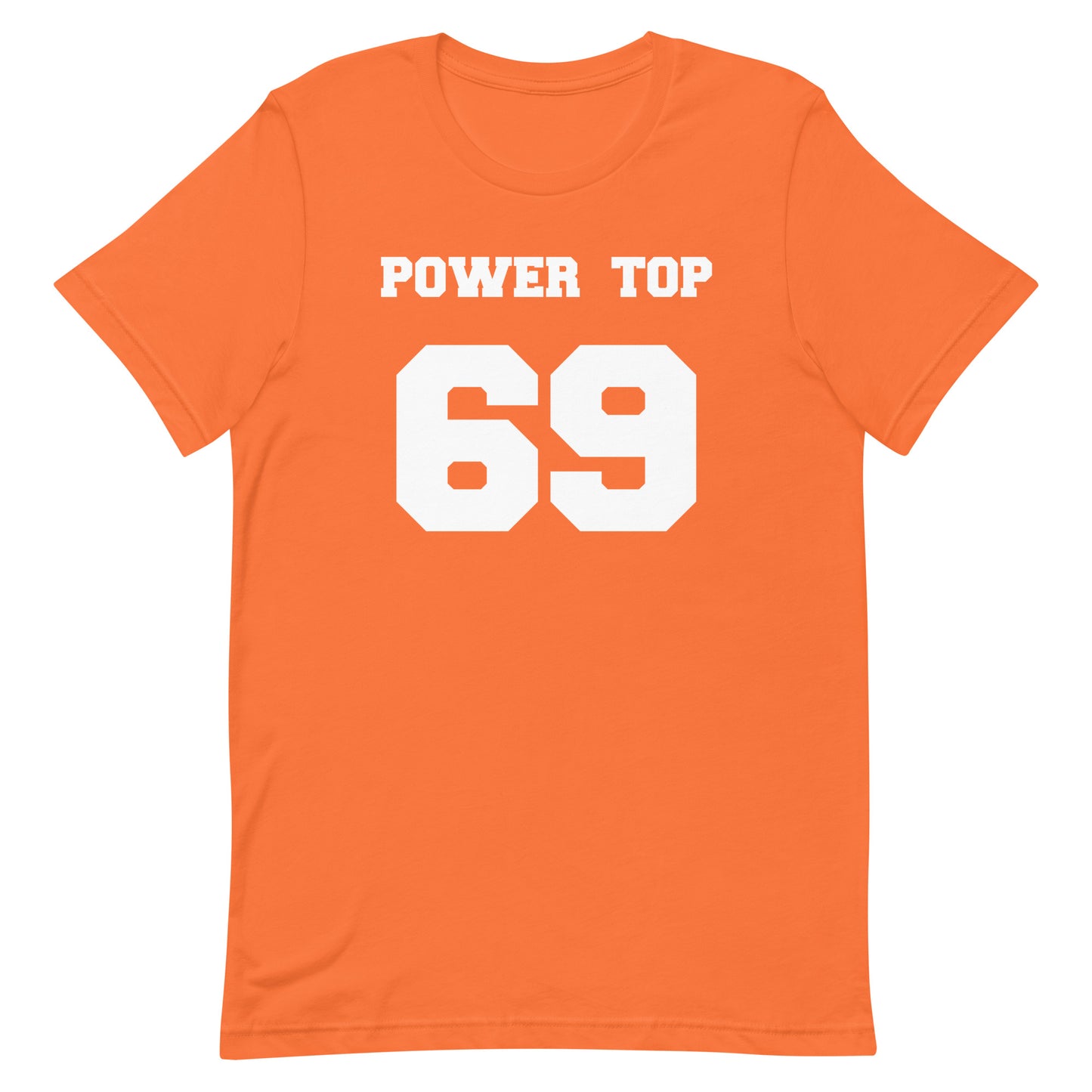 Power Top 69 T Shirt - Orange