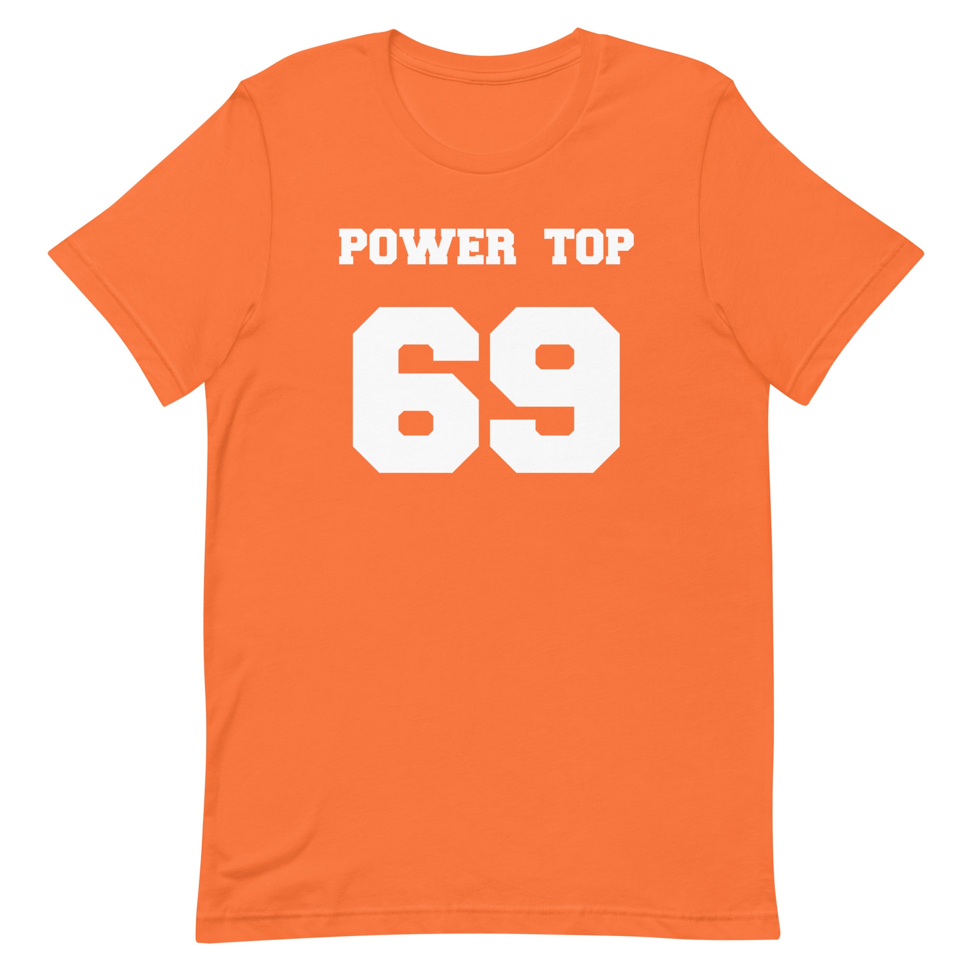 Power Top 69 T Shirt - Orange