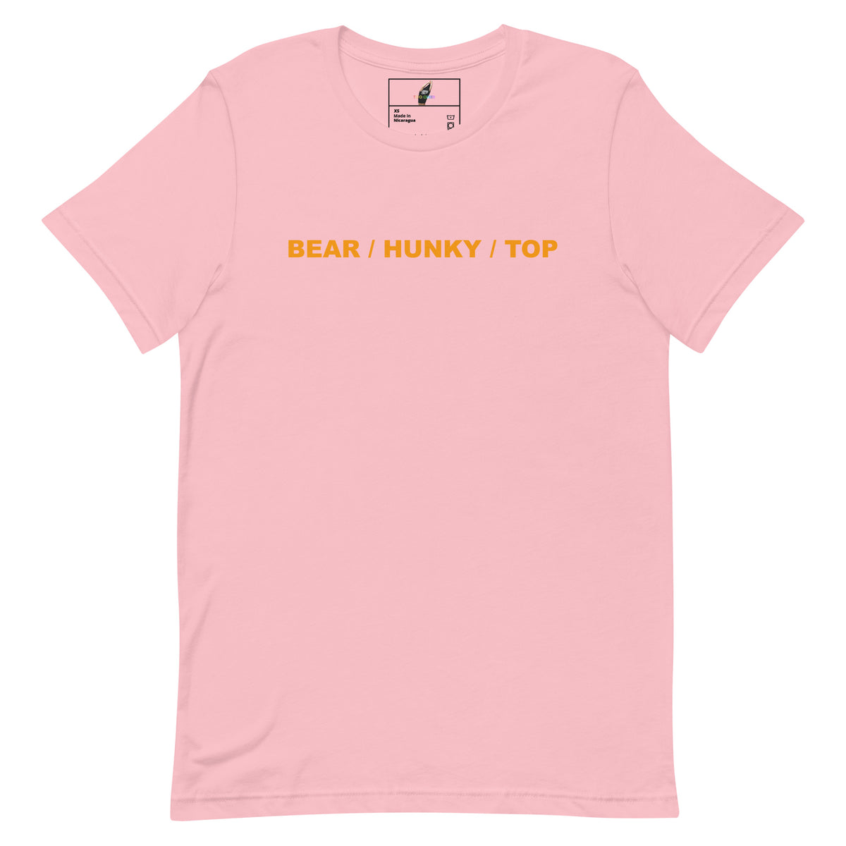 Bear / Hunky / Top Unisex t-shirt - Pink