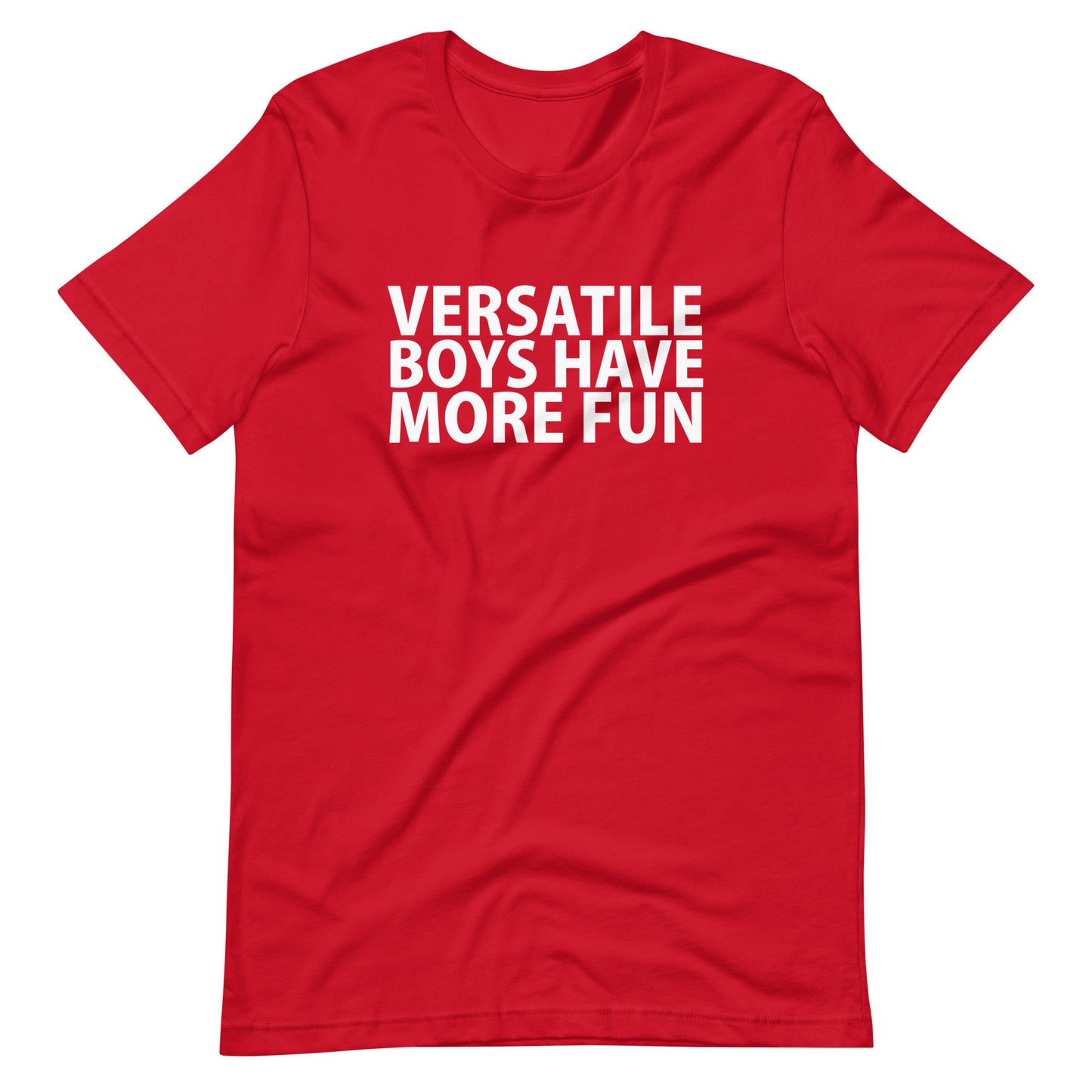 Versatile Boys Have Move Fun T-Shirt - Red