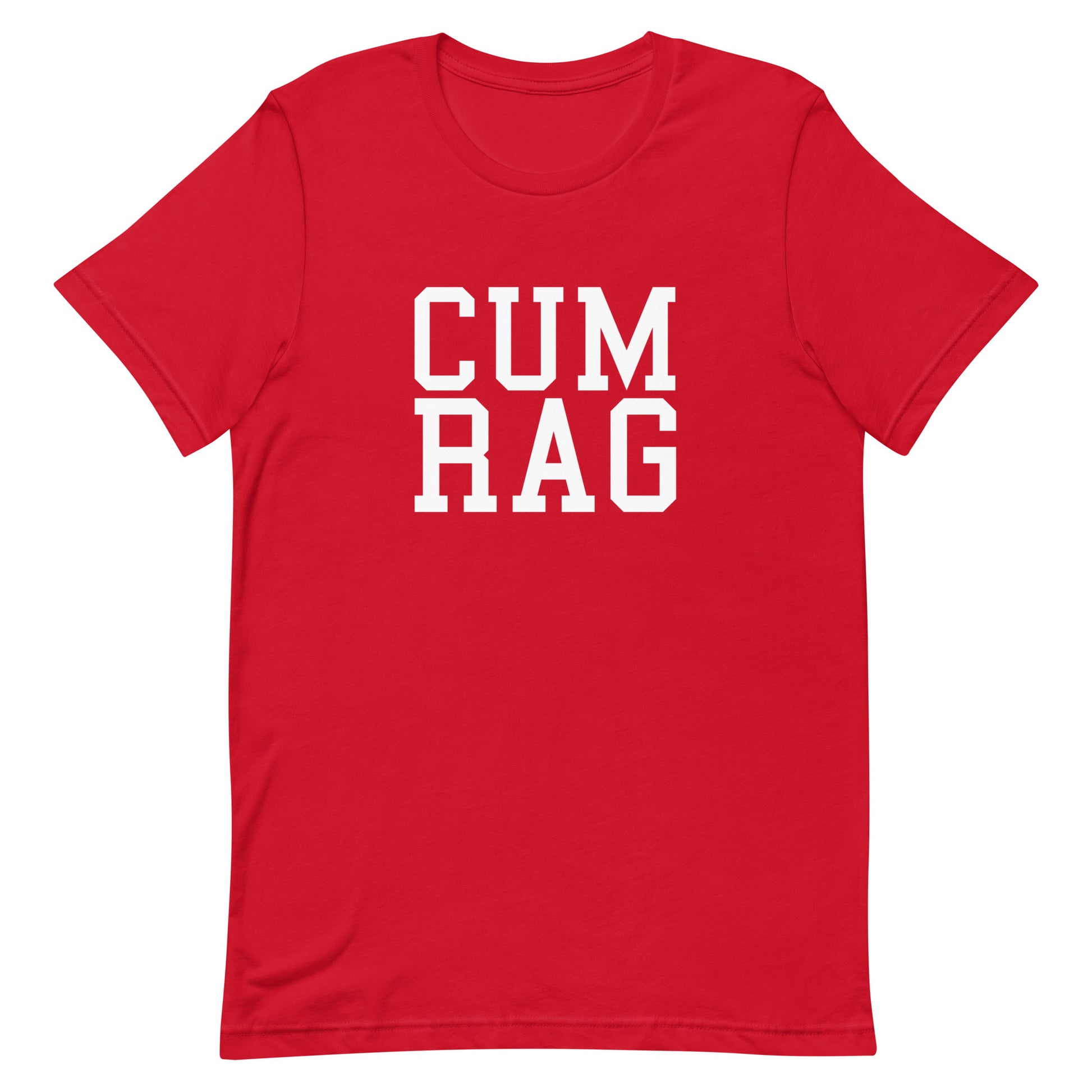 Cum Rag T Shirt - Red