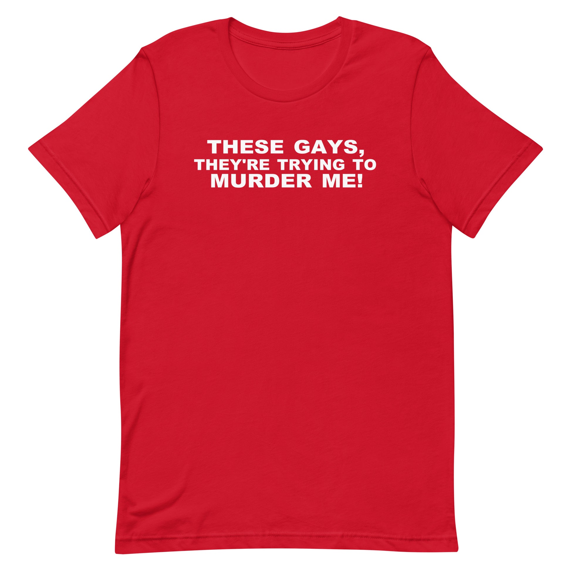 These Gays T Shirt - Red