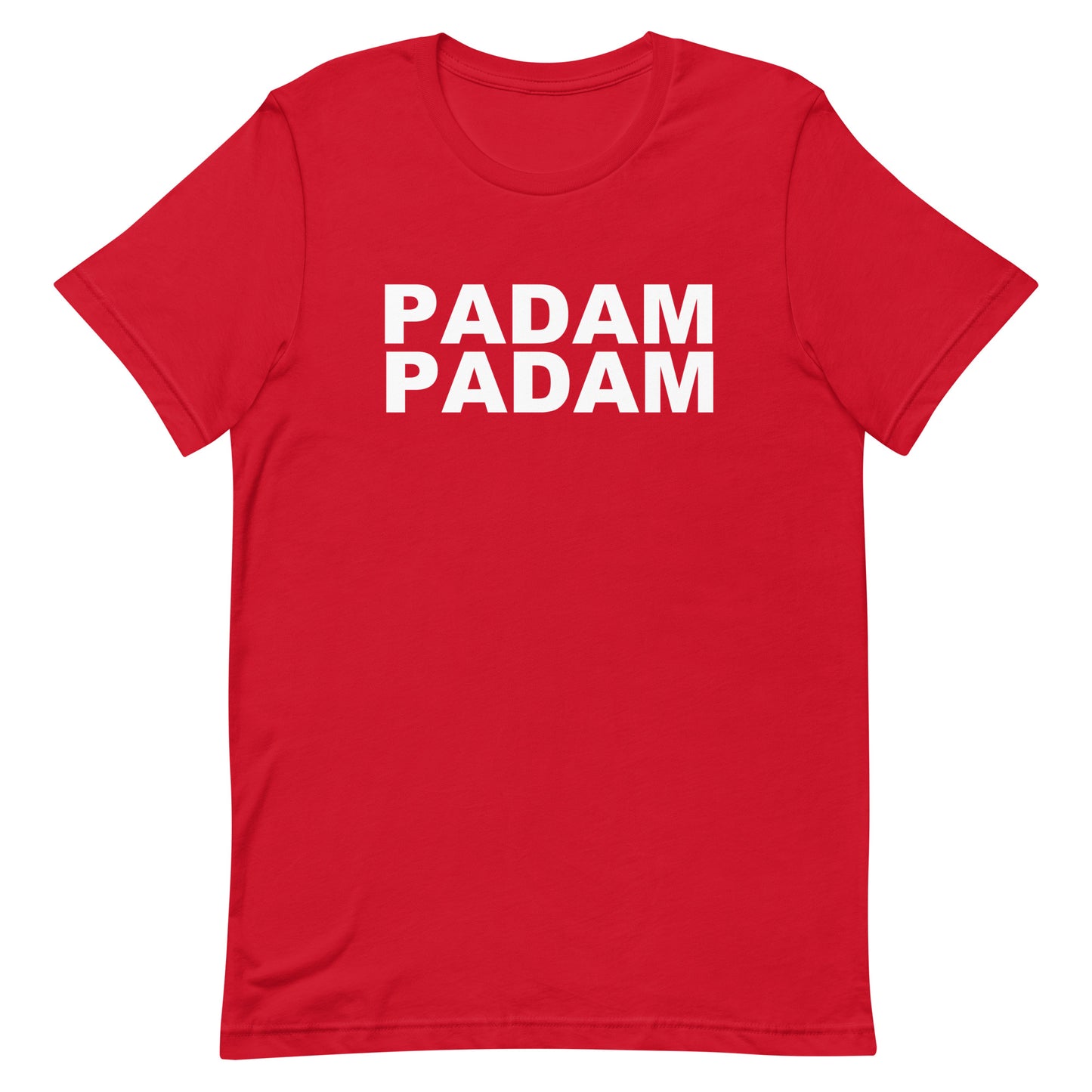 Padam Padam T Shirt - Red