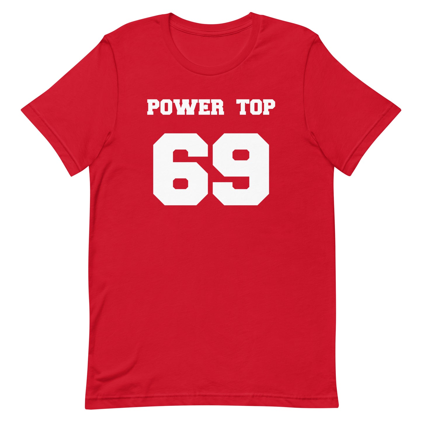 Power Top 69 T Shirt - Red