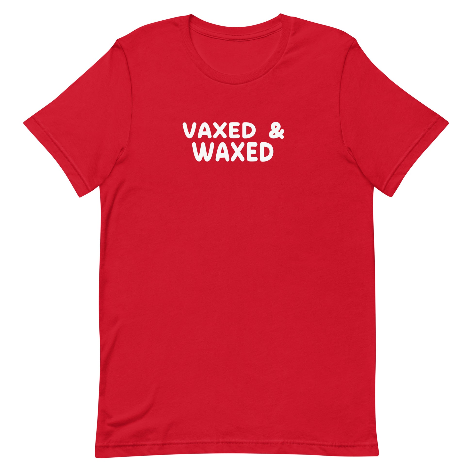 Vaxed & Waxed T Shirt - Red