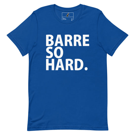 Barre So Hard T Shirt - True Royal