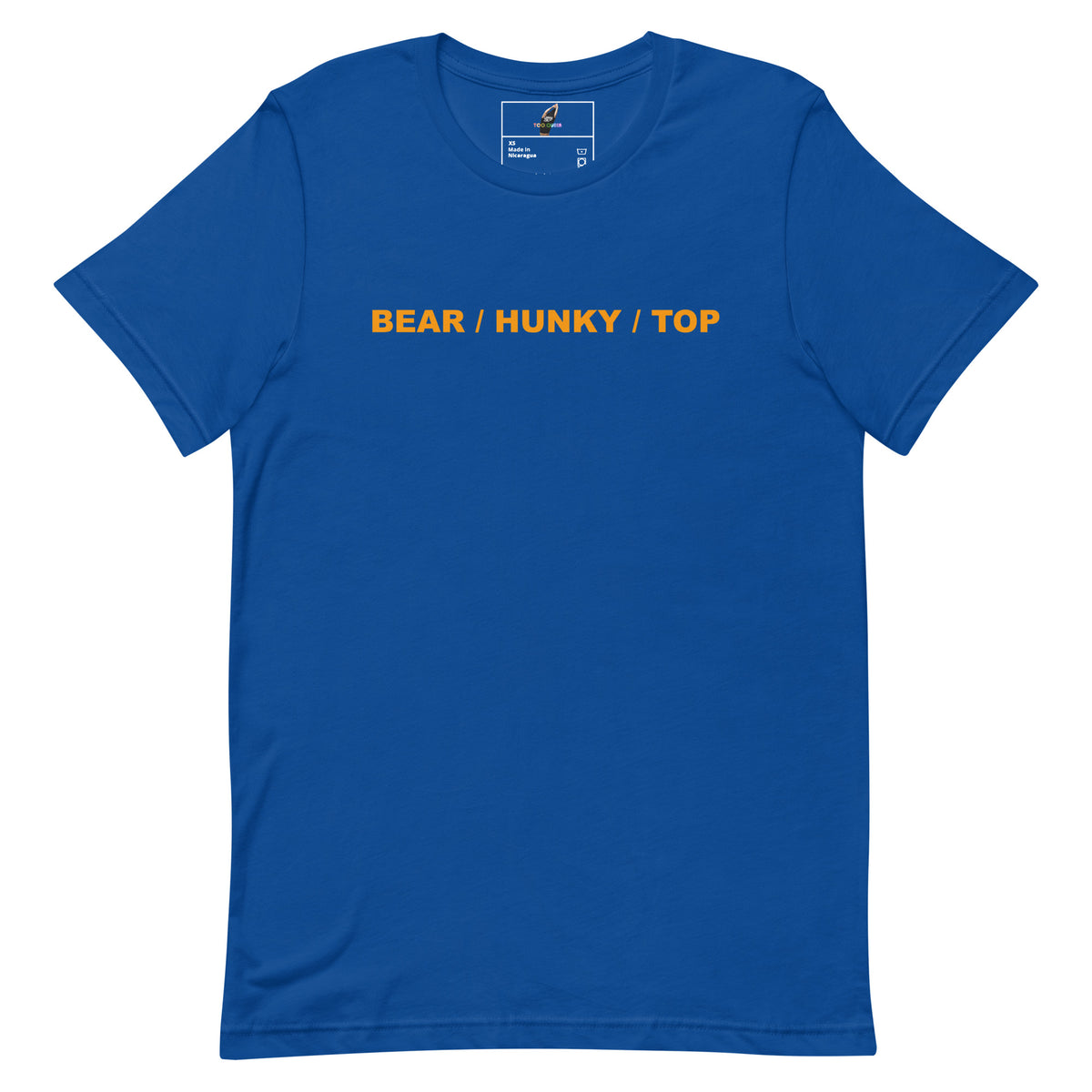 Bear / Hunky / Top Unisex t-shirt - True Royal