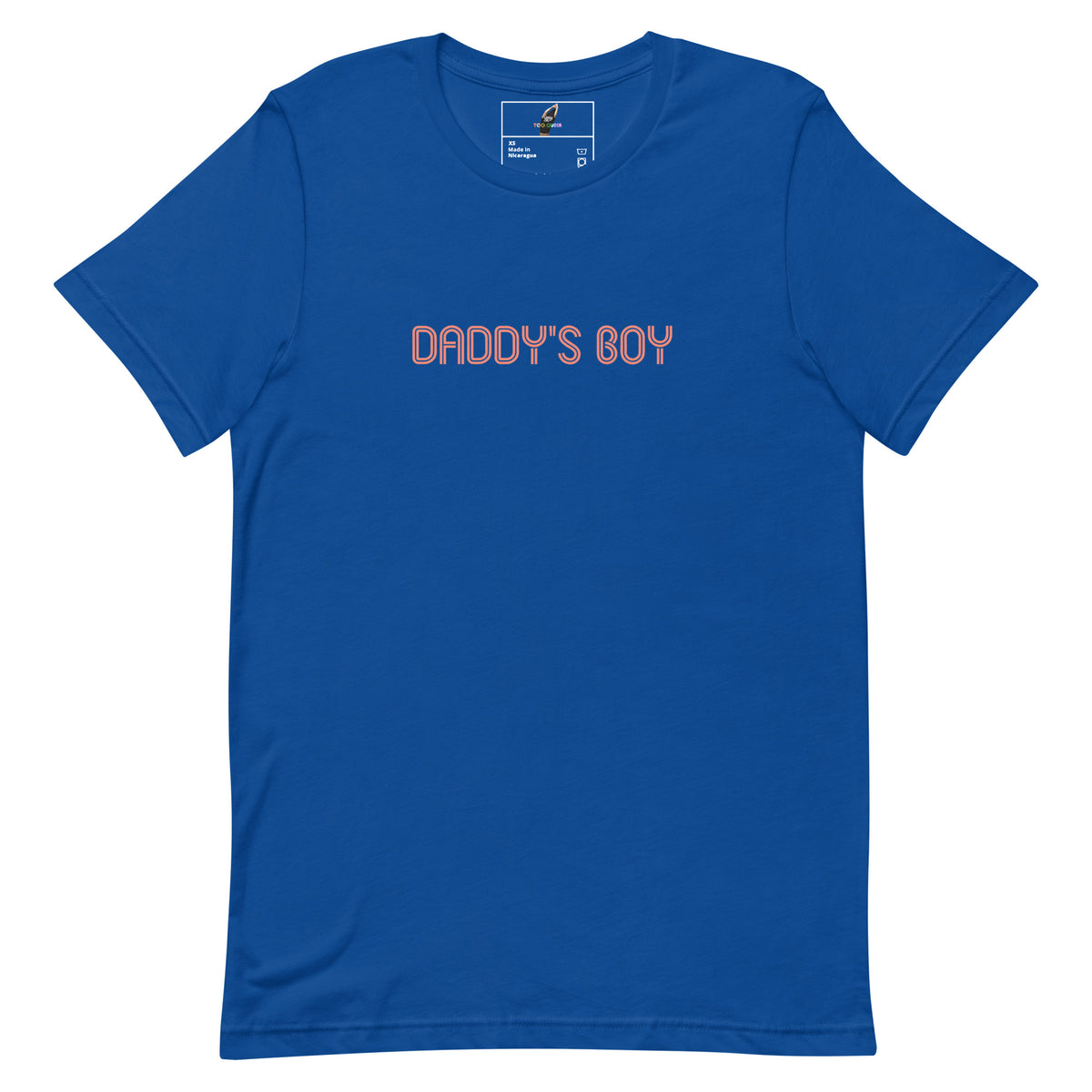 Daddy's Boy Unisex t-shirt - True Royal