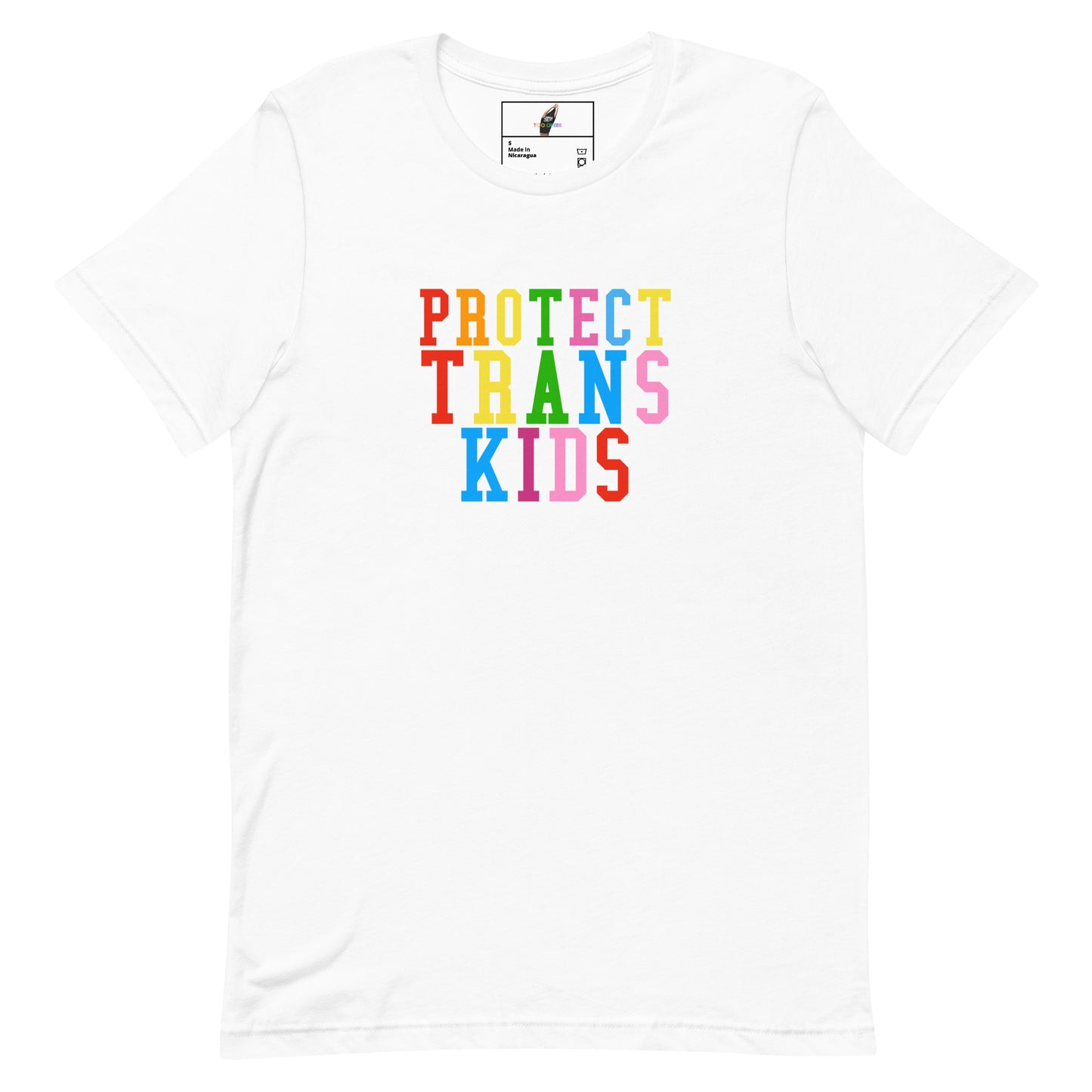Protect Trans Kids T-Shirt - White