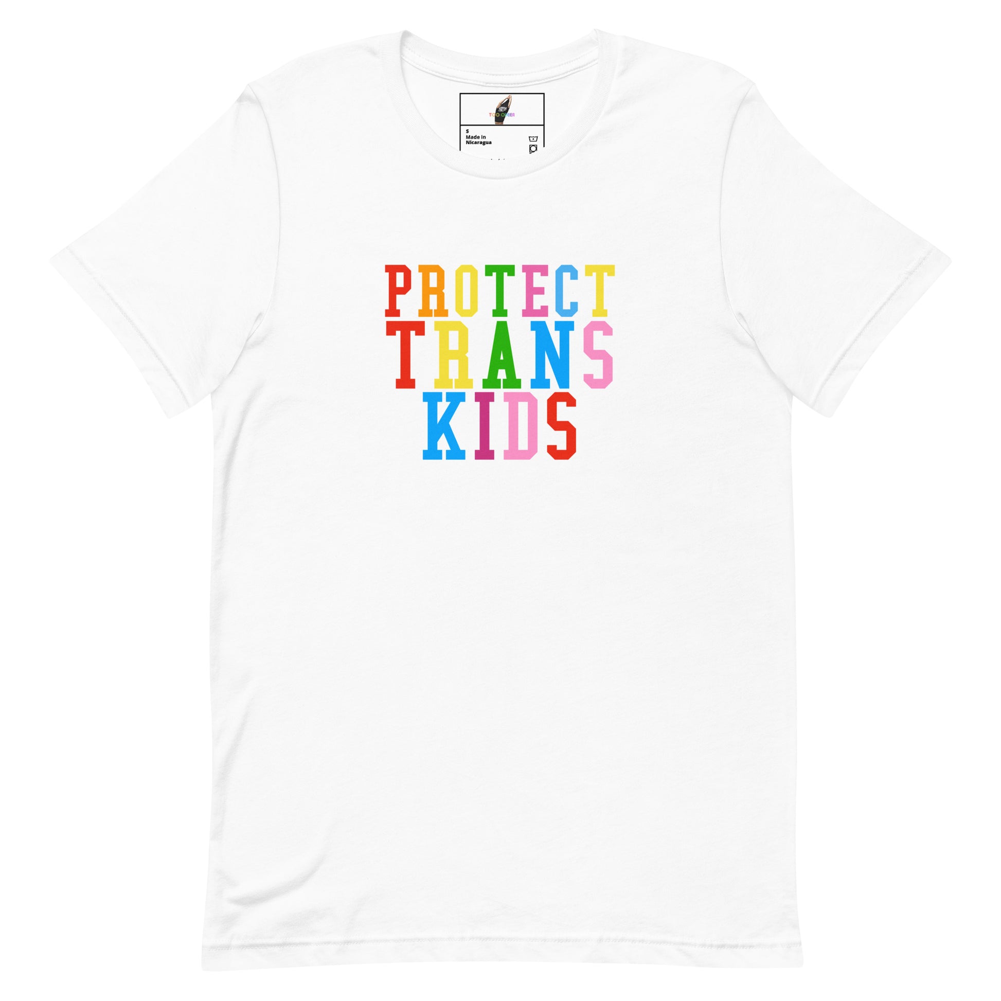 Protect Trans Kids T-Shirt - White