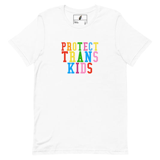 Protect Trans Kids T-Shirt - White