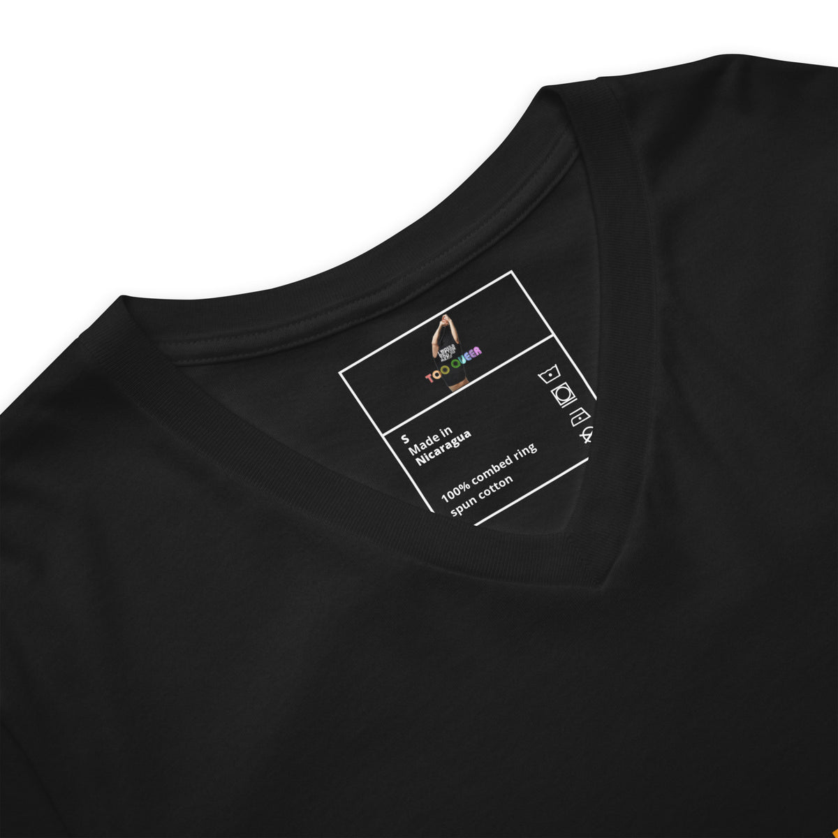 Bear / Hunky / Top Unisex Short Sleeve V-Neck T-Shirt