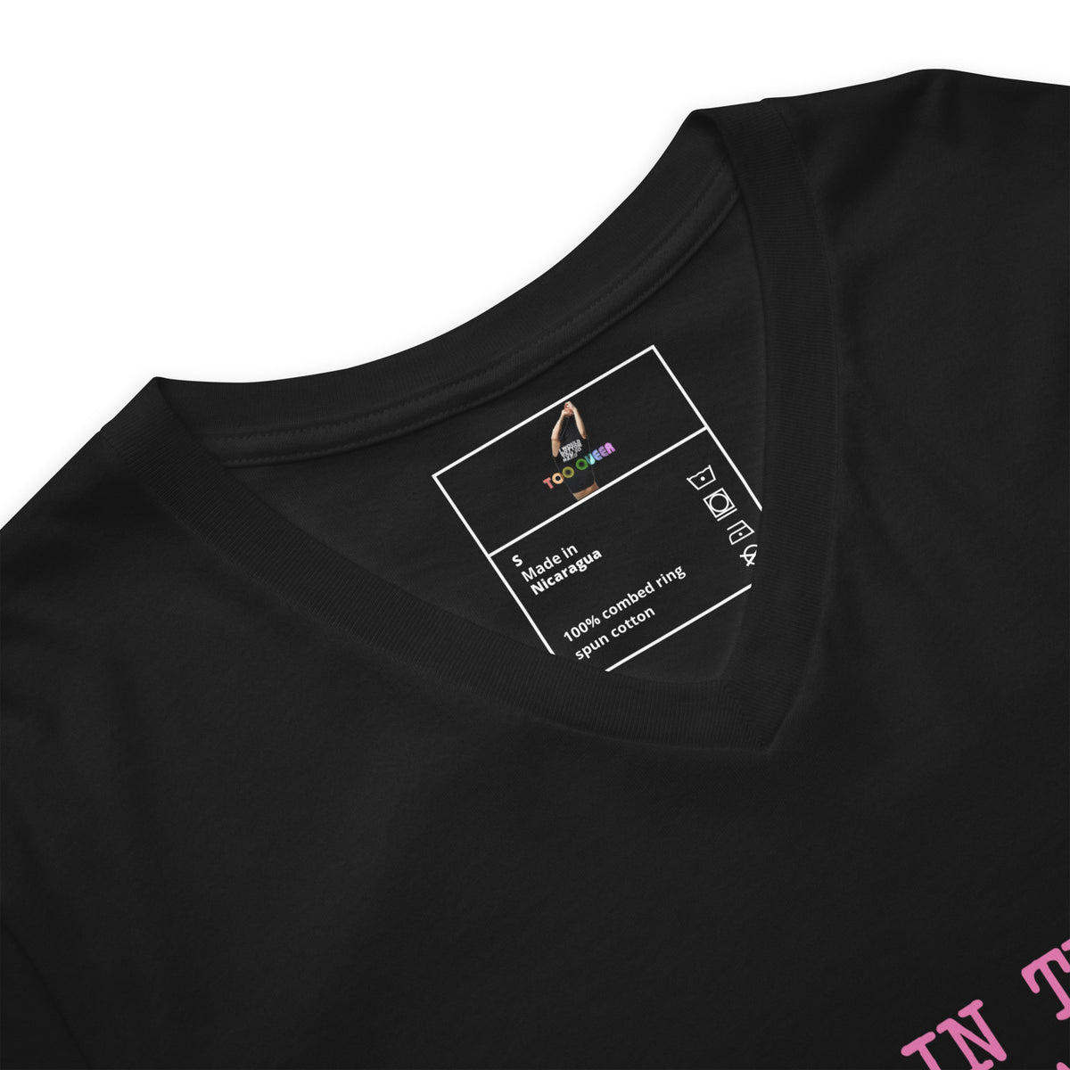Steeped In Trouble Unisex Short Sleeve V-Neck T-Shirt