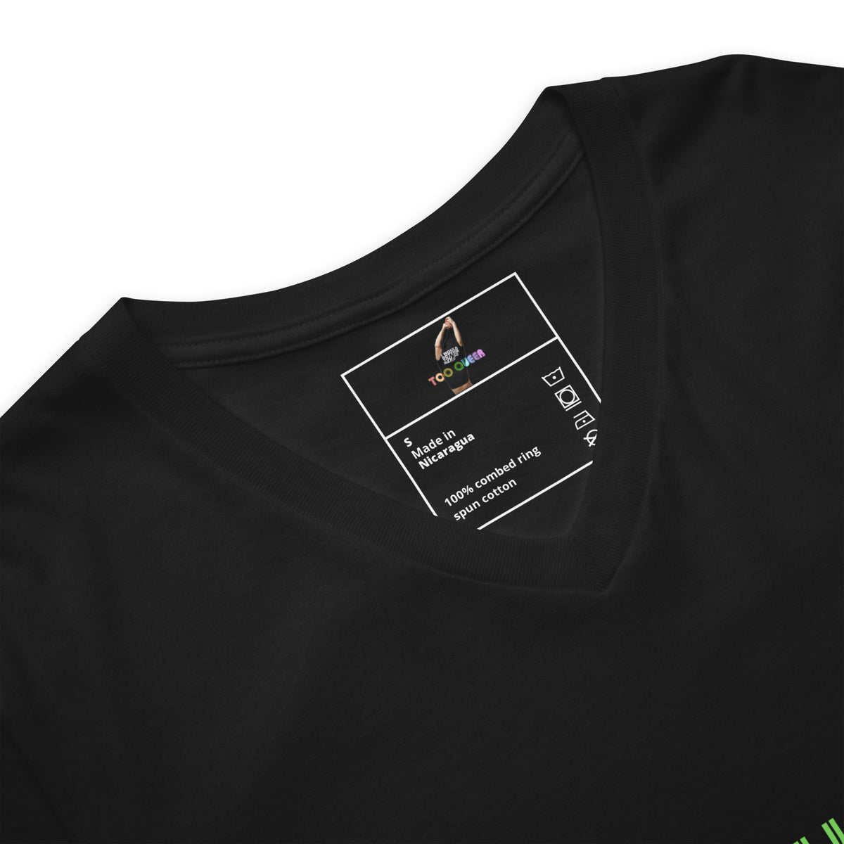 Make Marsha Proud Unisex Short Sleeve V-Neck T-Shirt