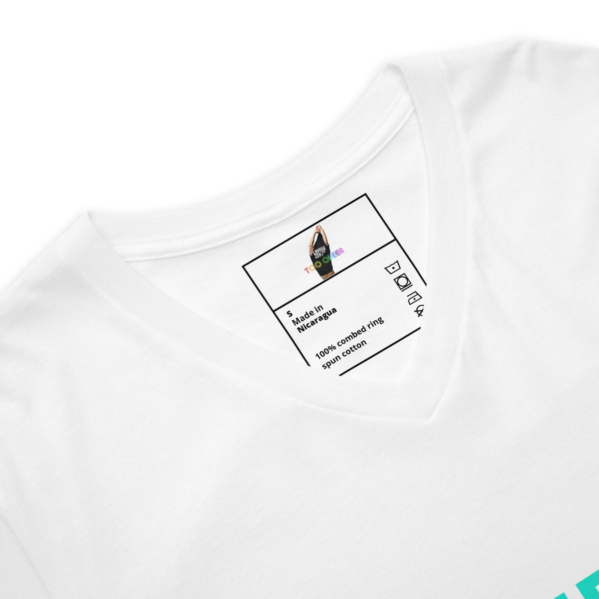 I Need mORAL Support Unisex Short Sleeve V-Neck T-Shirt